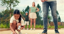 Boulespiel in Center Parcs Les Ardennes