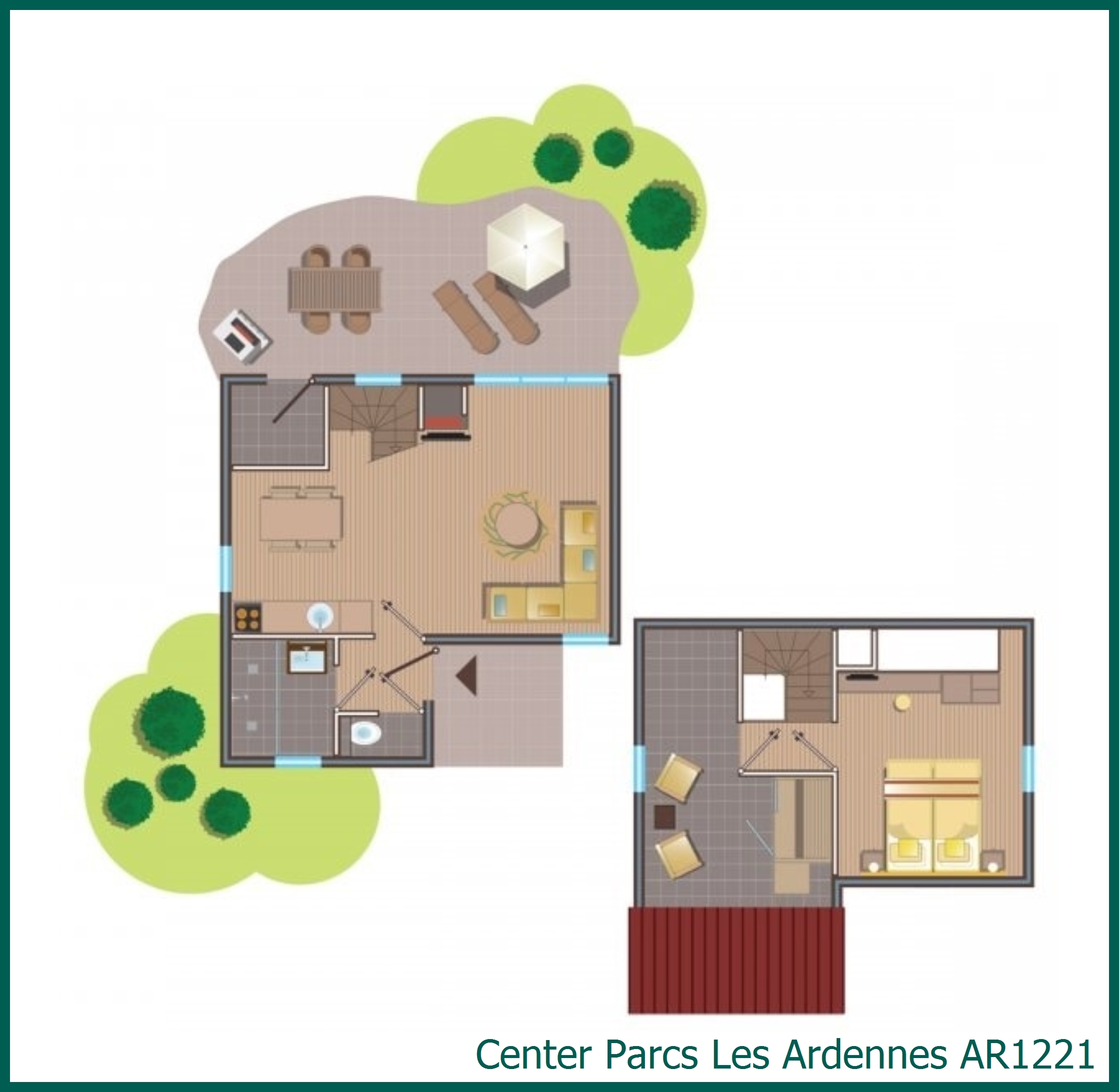 Cottage VIP AR1221 à Les Ardennes