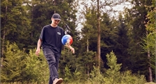 Entraînement de foot à Center Parcs Le Bois aux Daims
