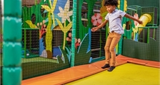 Trampoline à Center Parcs Les Bois-Francs