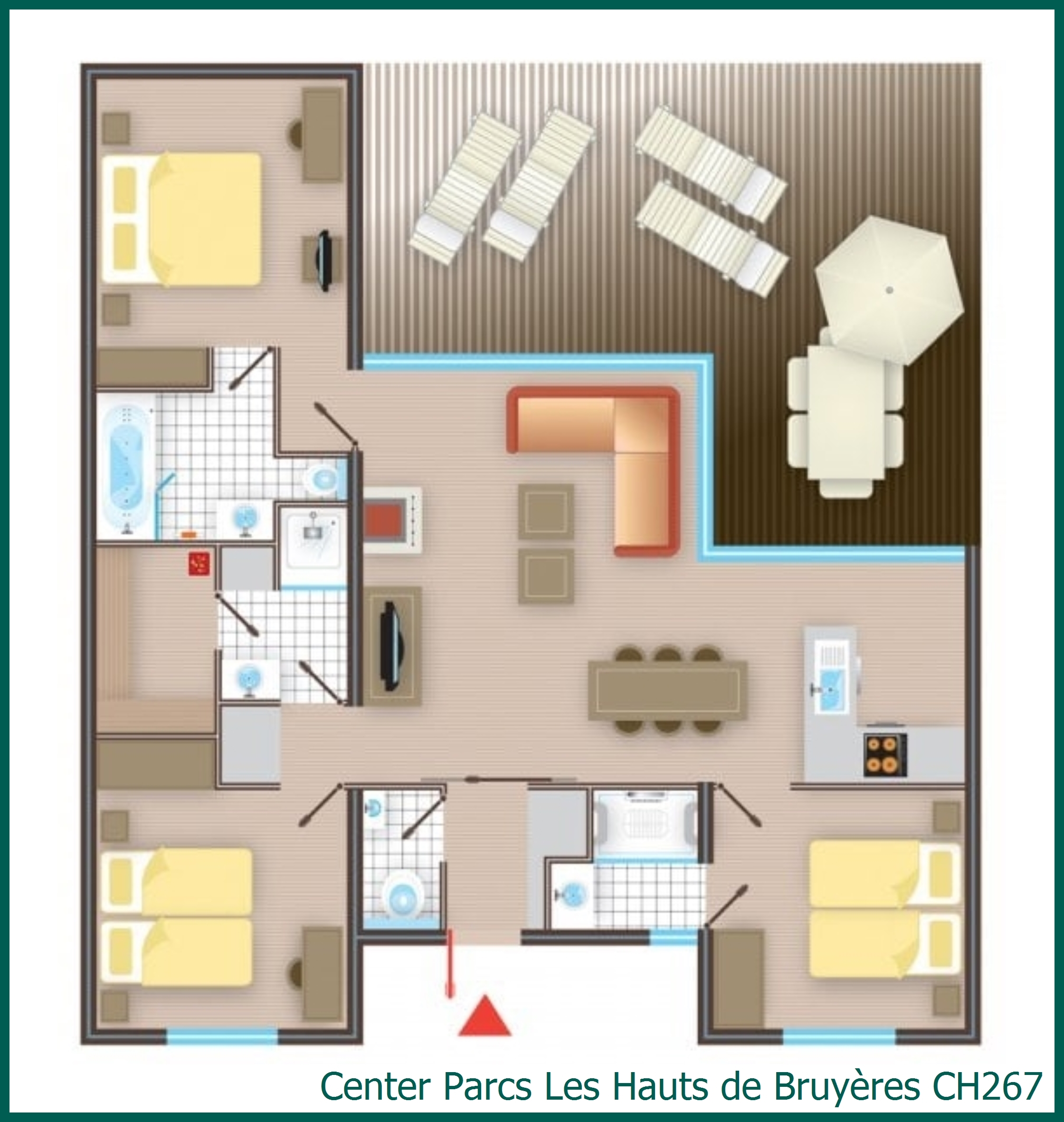 Design-VIP-Ferienhaus CH267 in Les Hauts de Bruyères