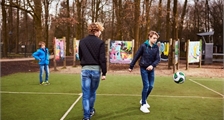Entraînement de foot à Center Parcs De Eemhof