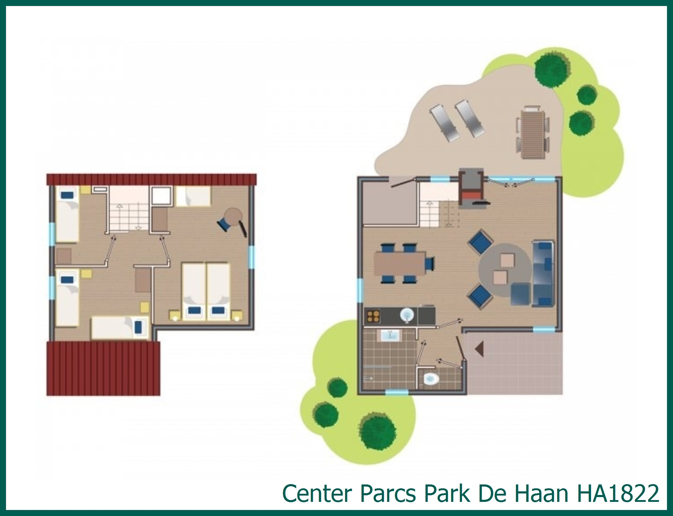 Premium-Ferienhaus HA1822 in Park De Haan