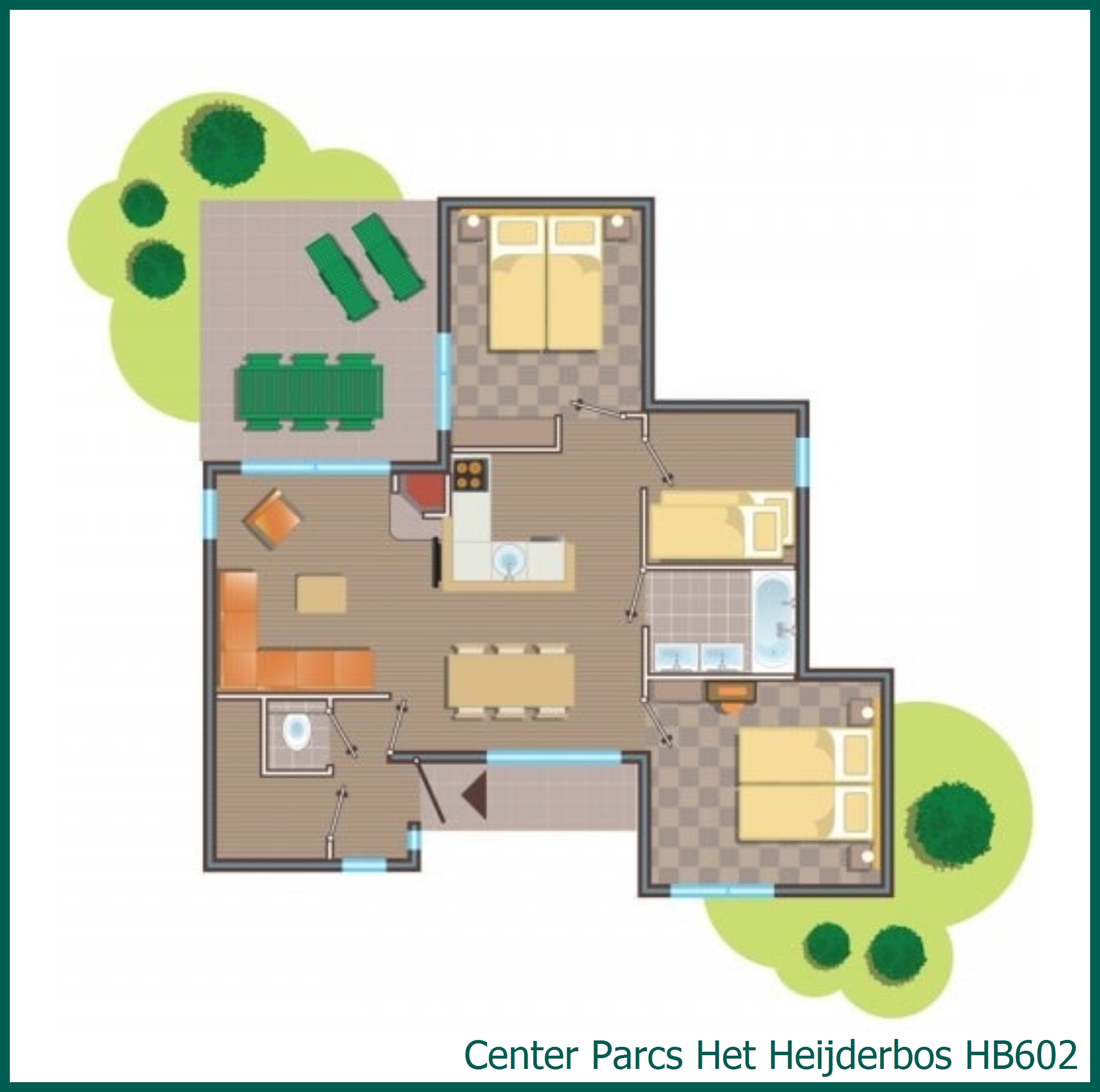 Cottage Comfort HB602 à Het Heijderbos