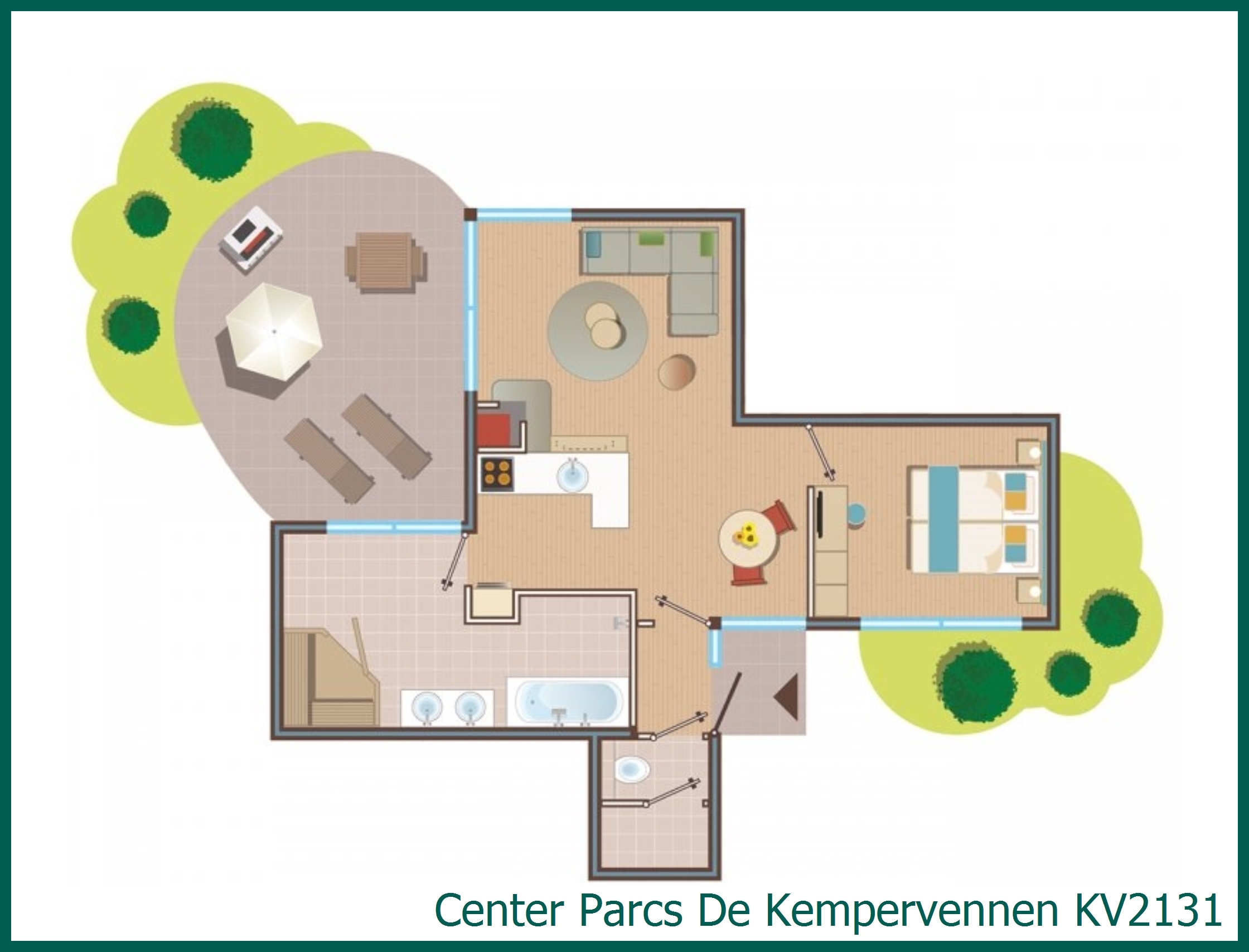 Cottage VIP KV2131 à De Kempervennen
