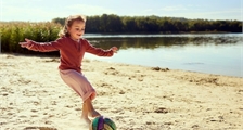 Strand in Center Parcs Le Lac d'Ailette