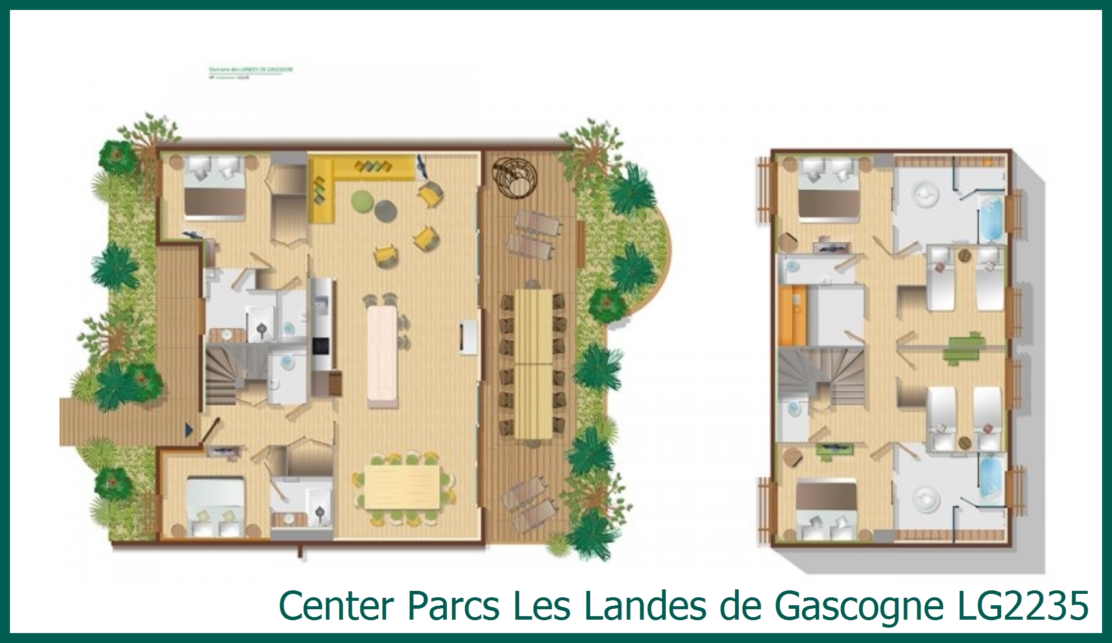 Cottage VIP LG2235 à Les Landes de Gascogne