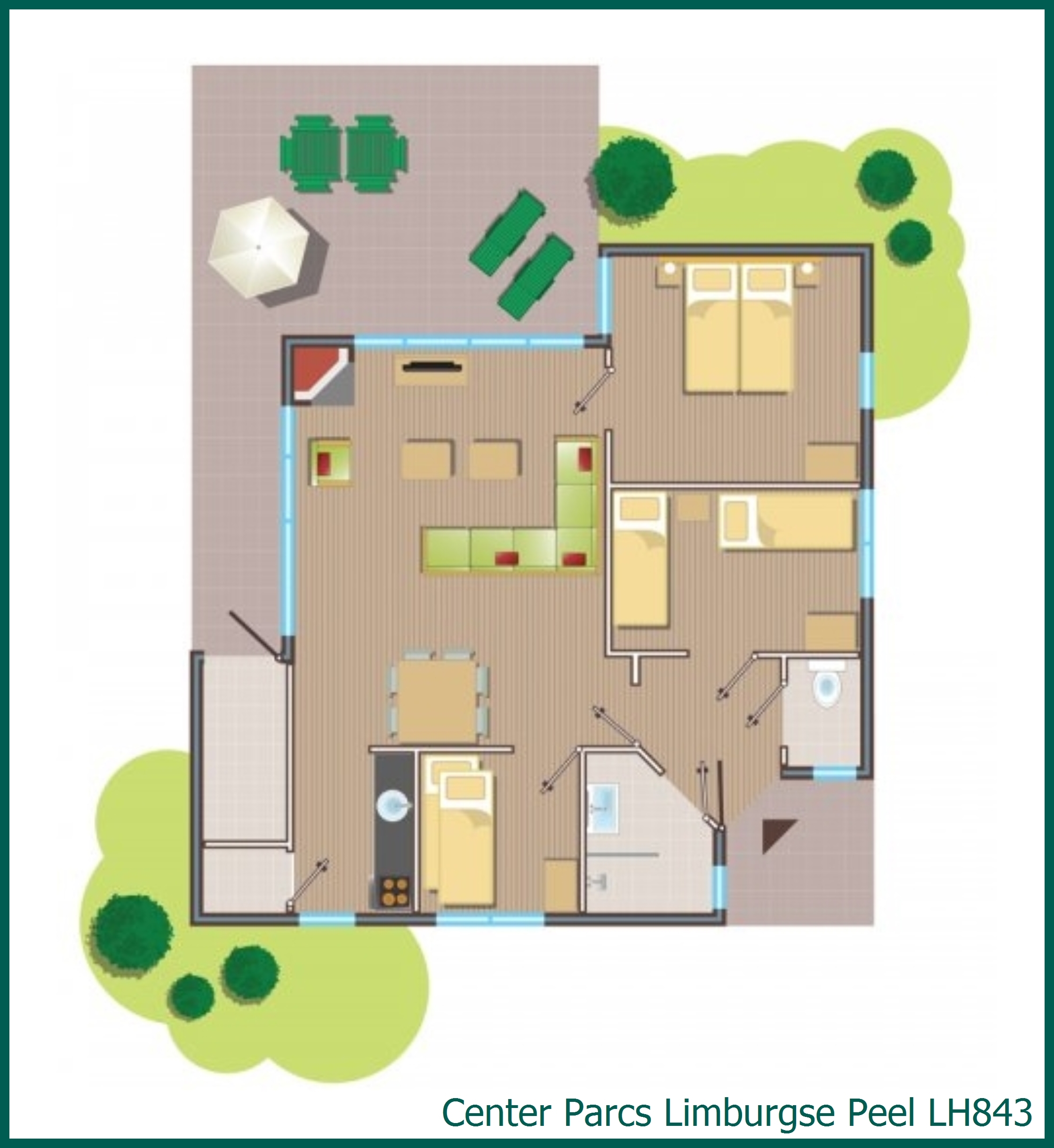 Cottage Comfort LH843 à Limburgse Peel