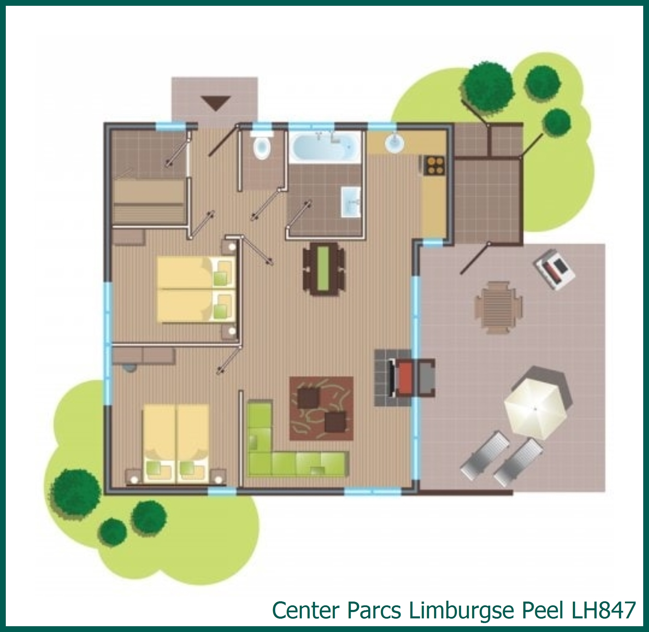 Cottage VIP LH847 à Limburgse Peel