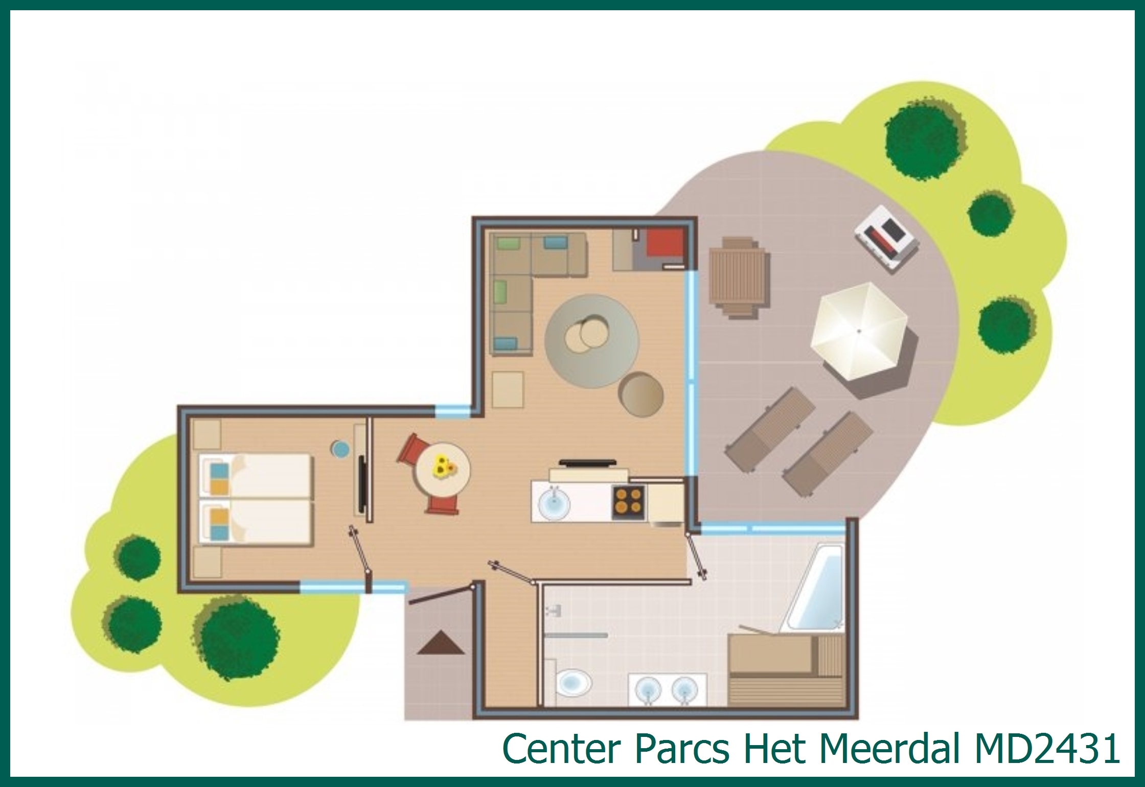 Cottage VIP MD2431 à Het Meerdal