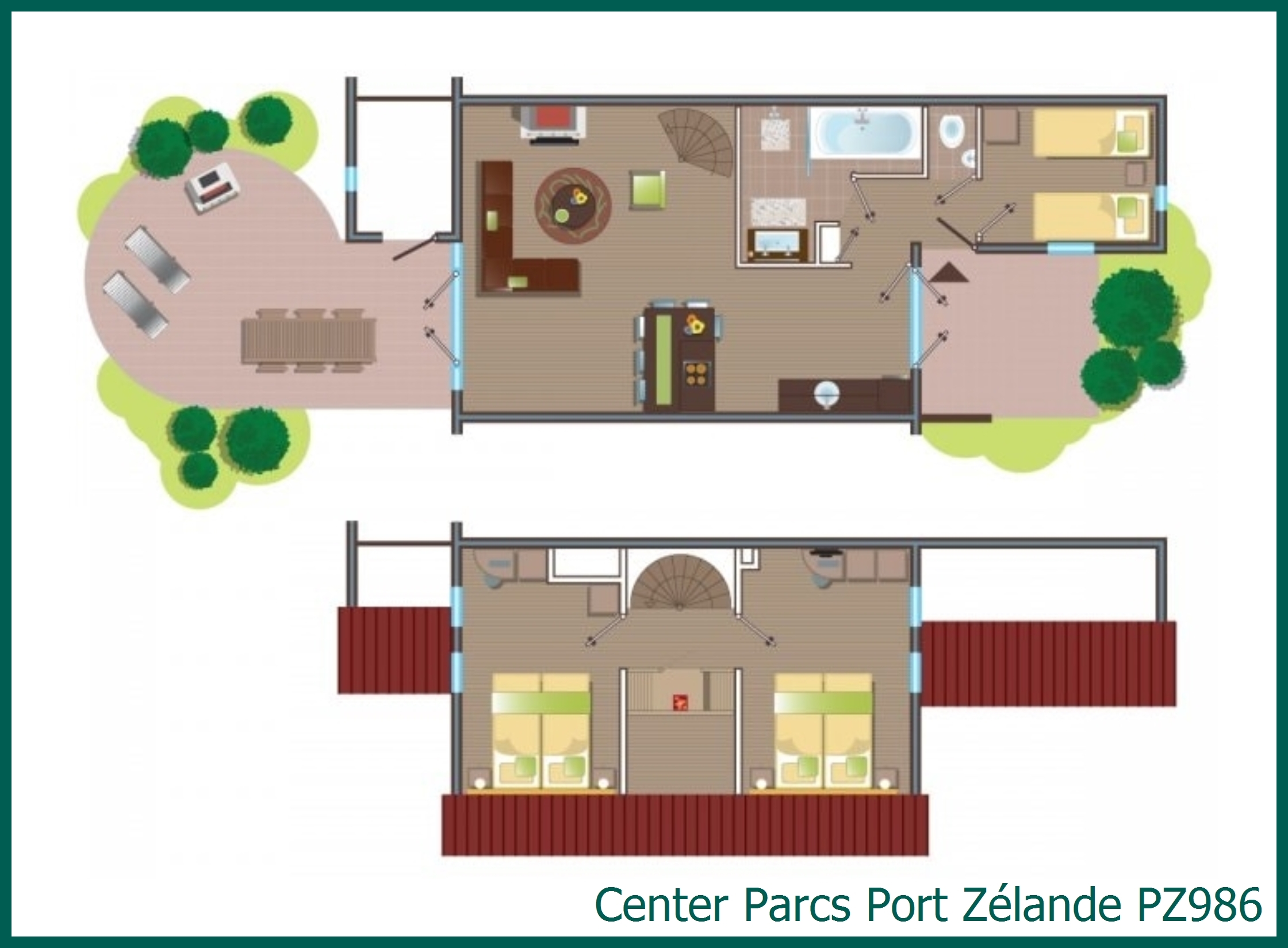 Cottage VIP PZ986 à Port Zélande