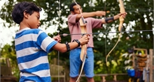 Archery Tag in Center Parcs Park Hochsauerland