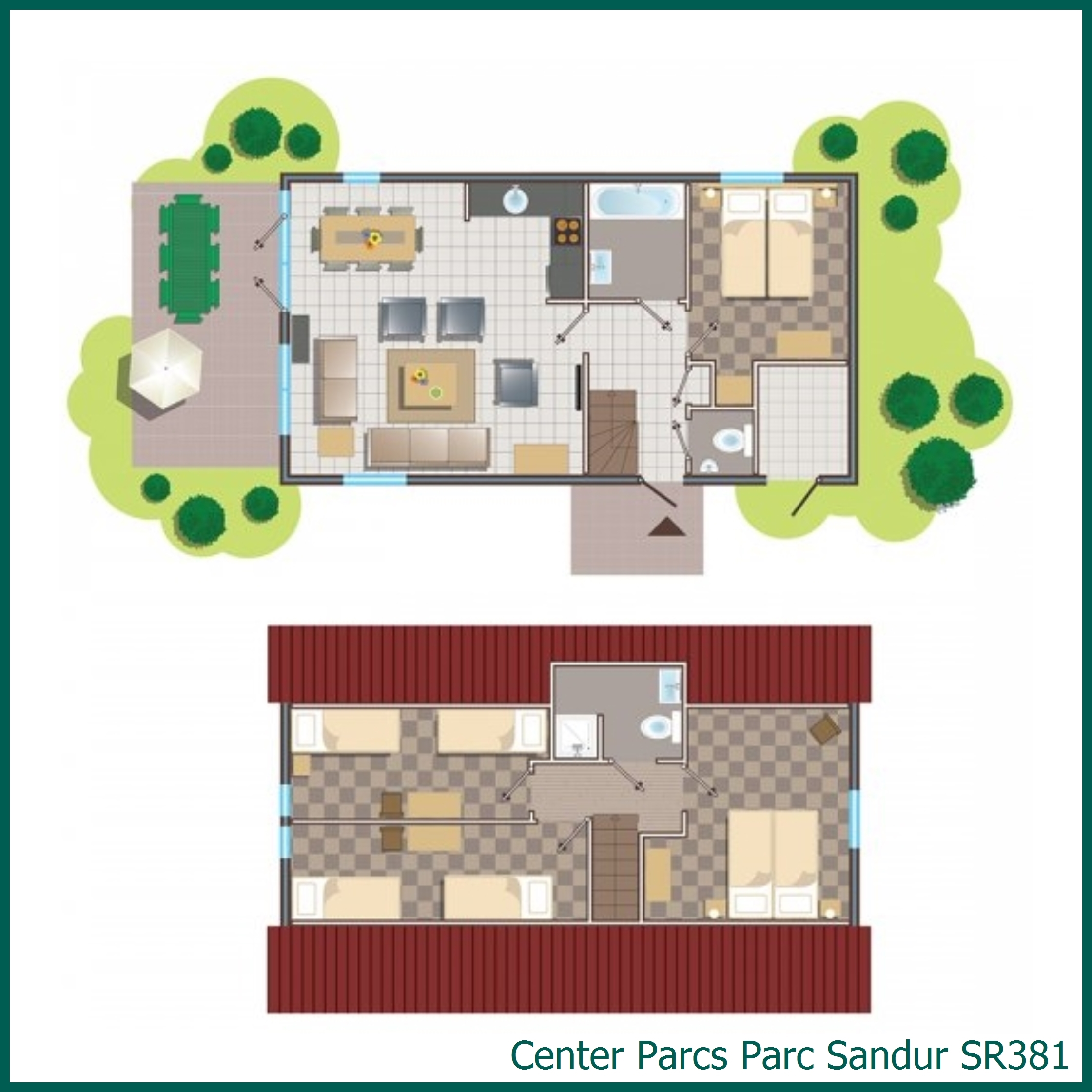 Comfort-Ferienhaus SR381 in Parc Sandur