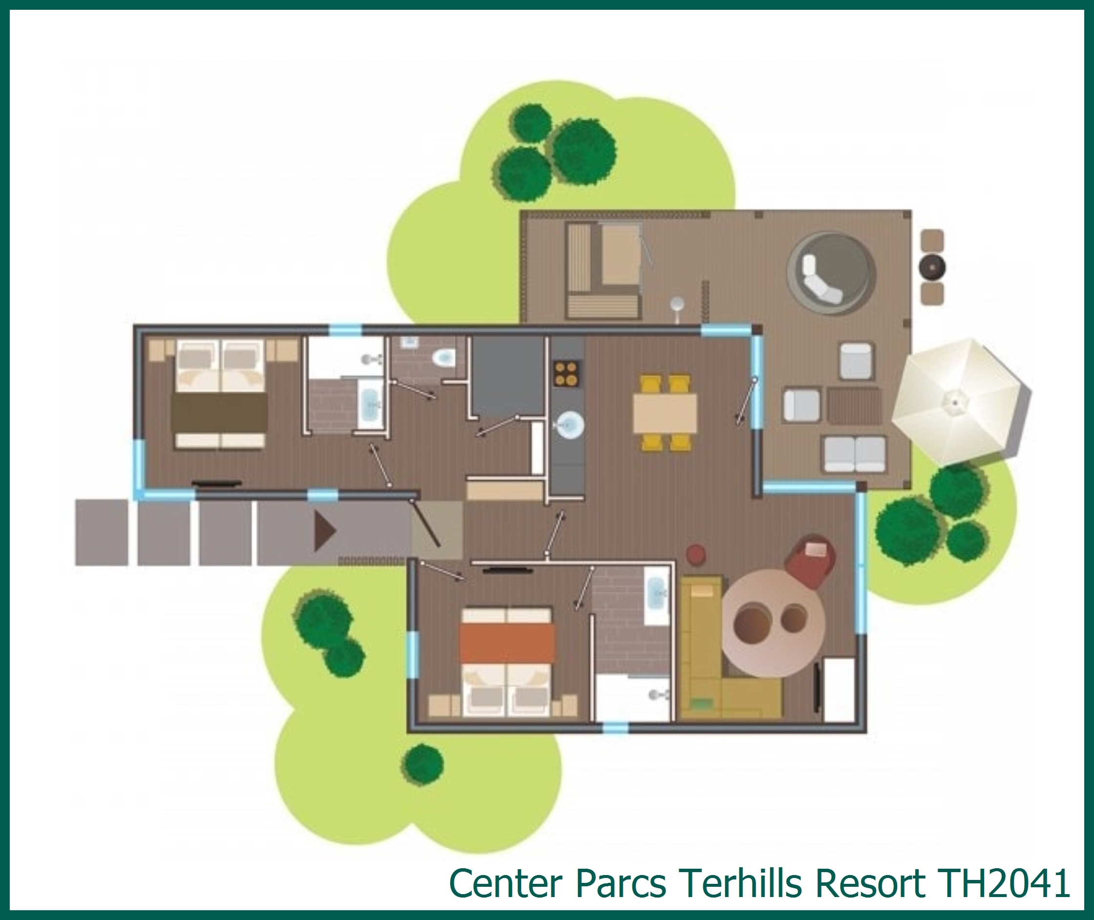 Lakeside-Exclusive-Ferienhaus TH2041 in Terhills Resort