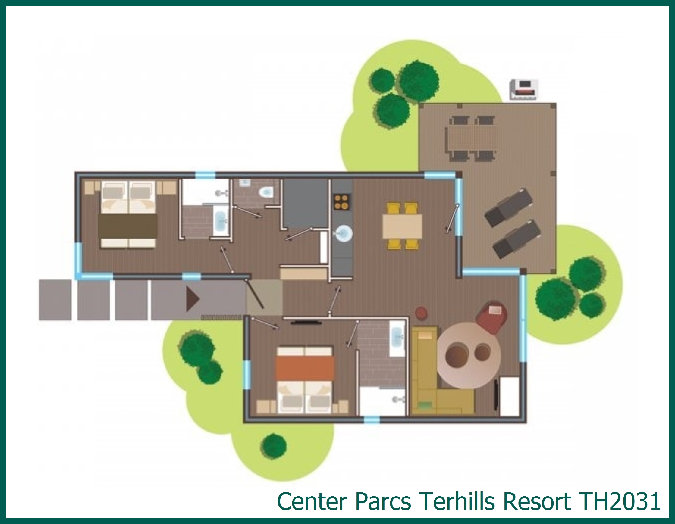 Cottage Bord de Lac VIP TH2031 à Terhills Resort