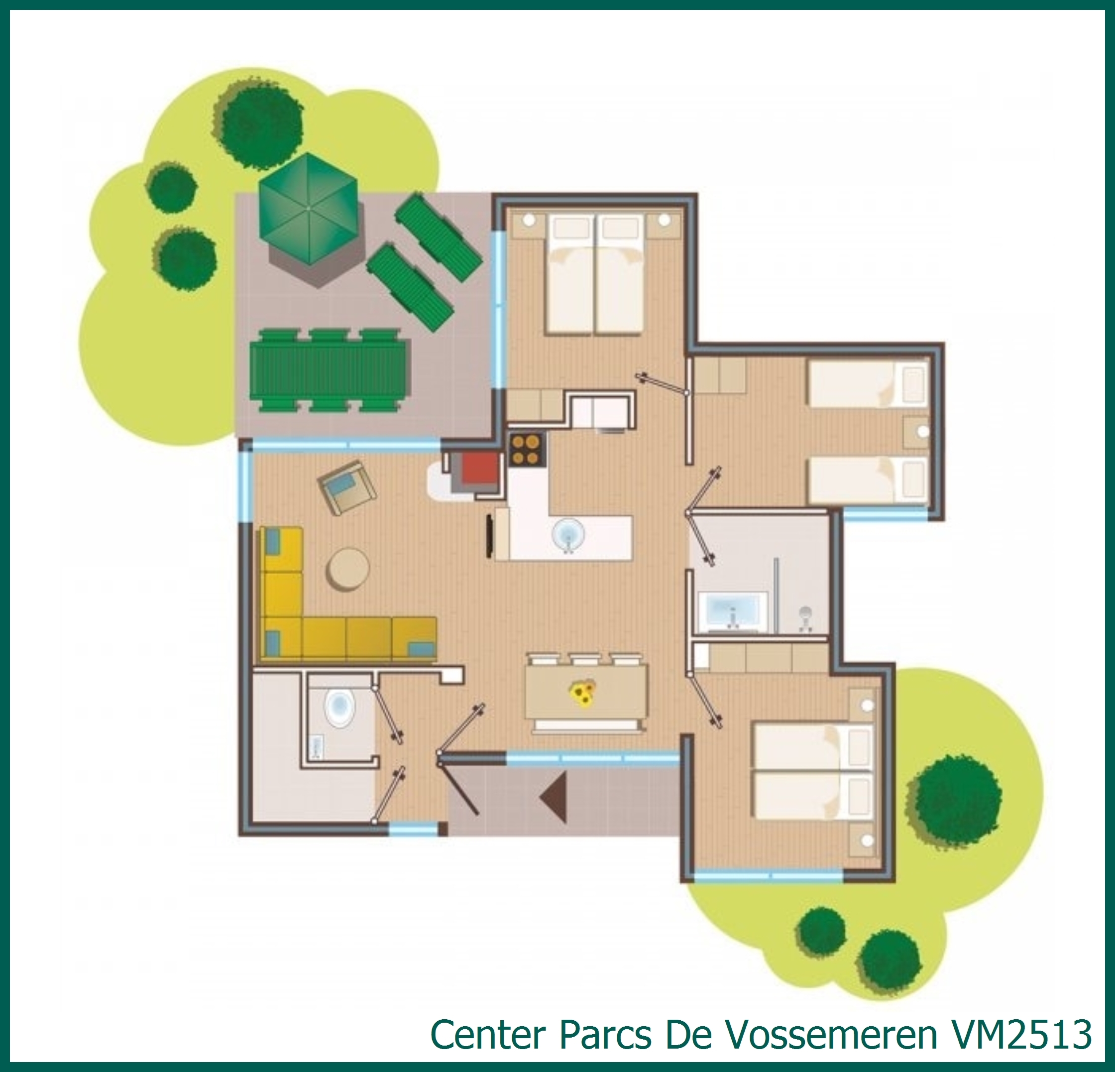 Cottage Comfort VM2513 à De Vossemeren