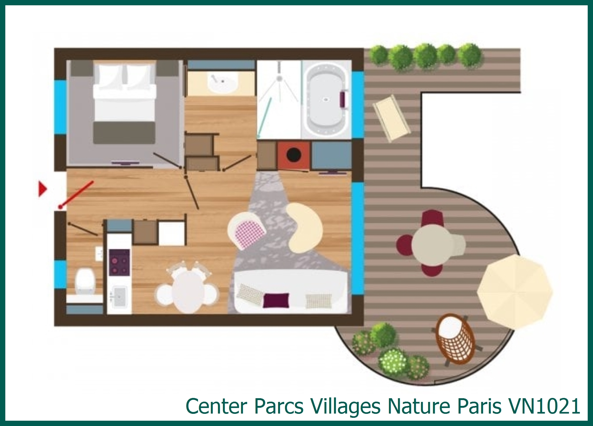 VN1021 in Villages Nature Paris