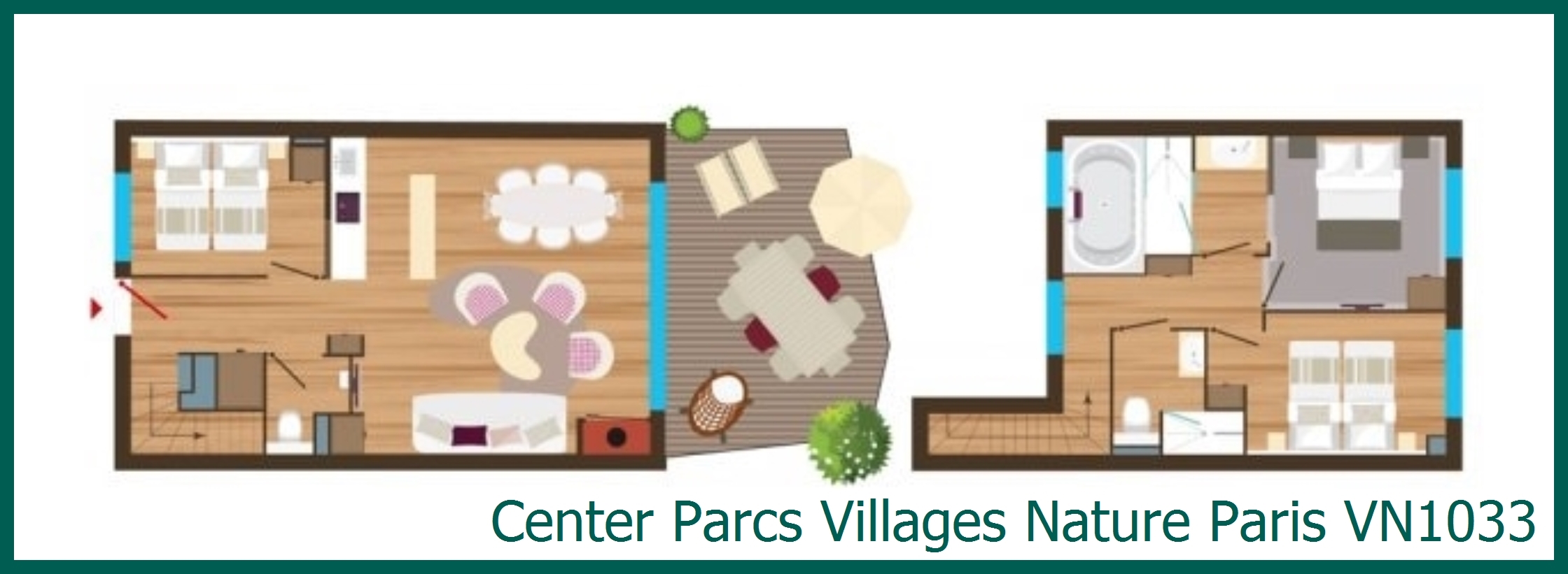 VN1033 in Villages Nature Paris