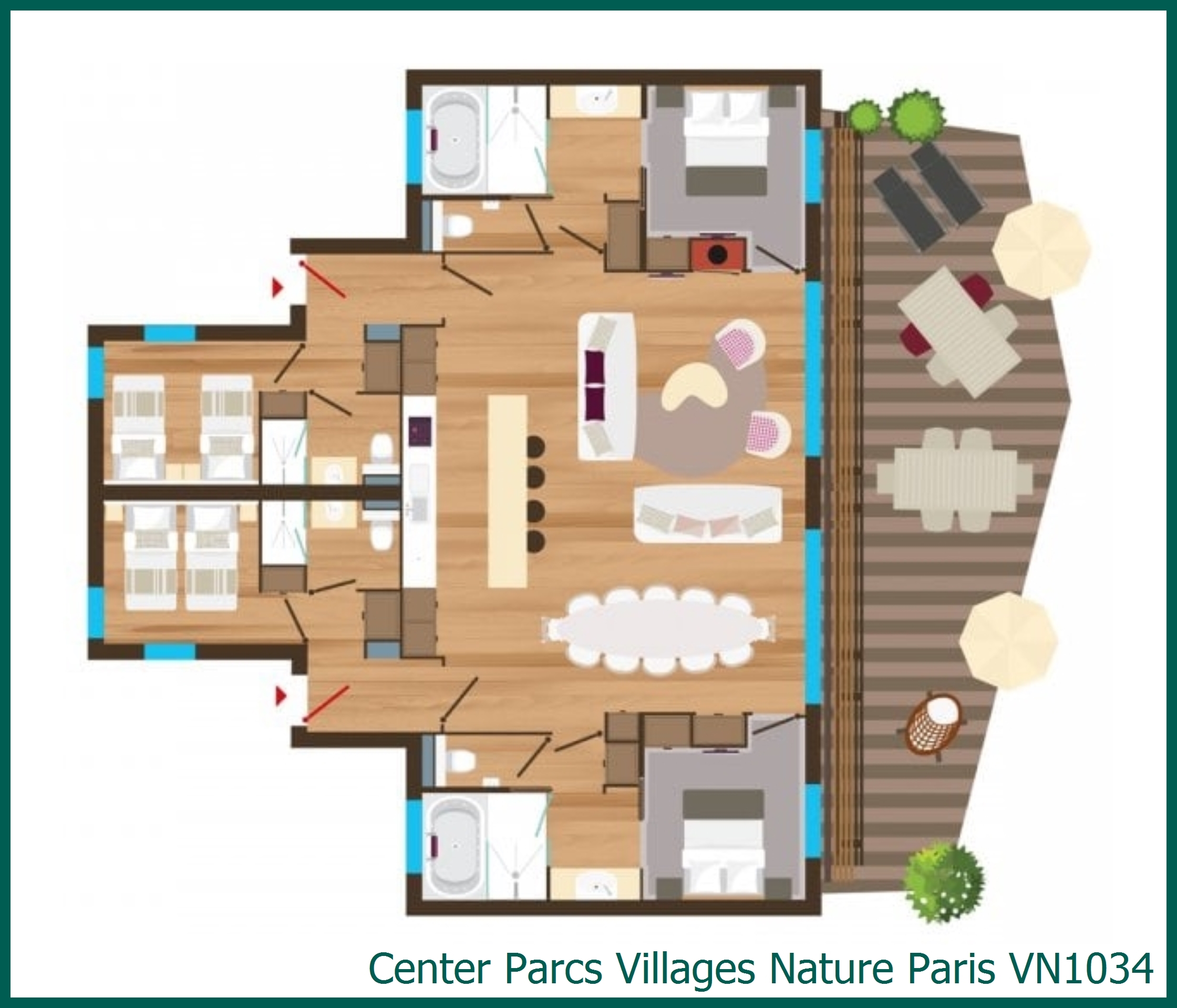 VN1034 in Villages Nature Paris