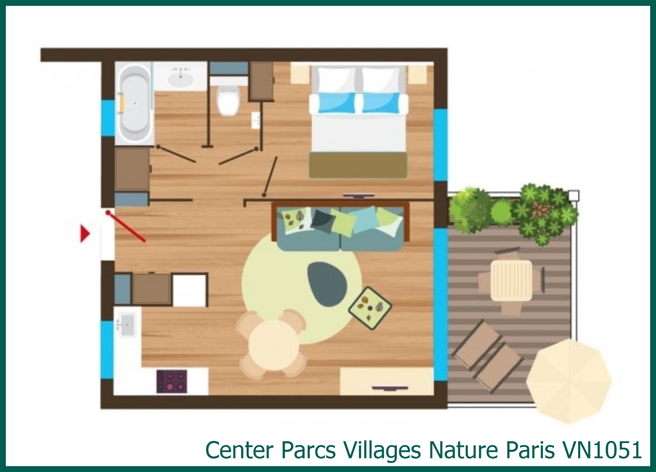 VN1051 in Villages Nature Paris