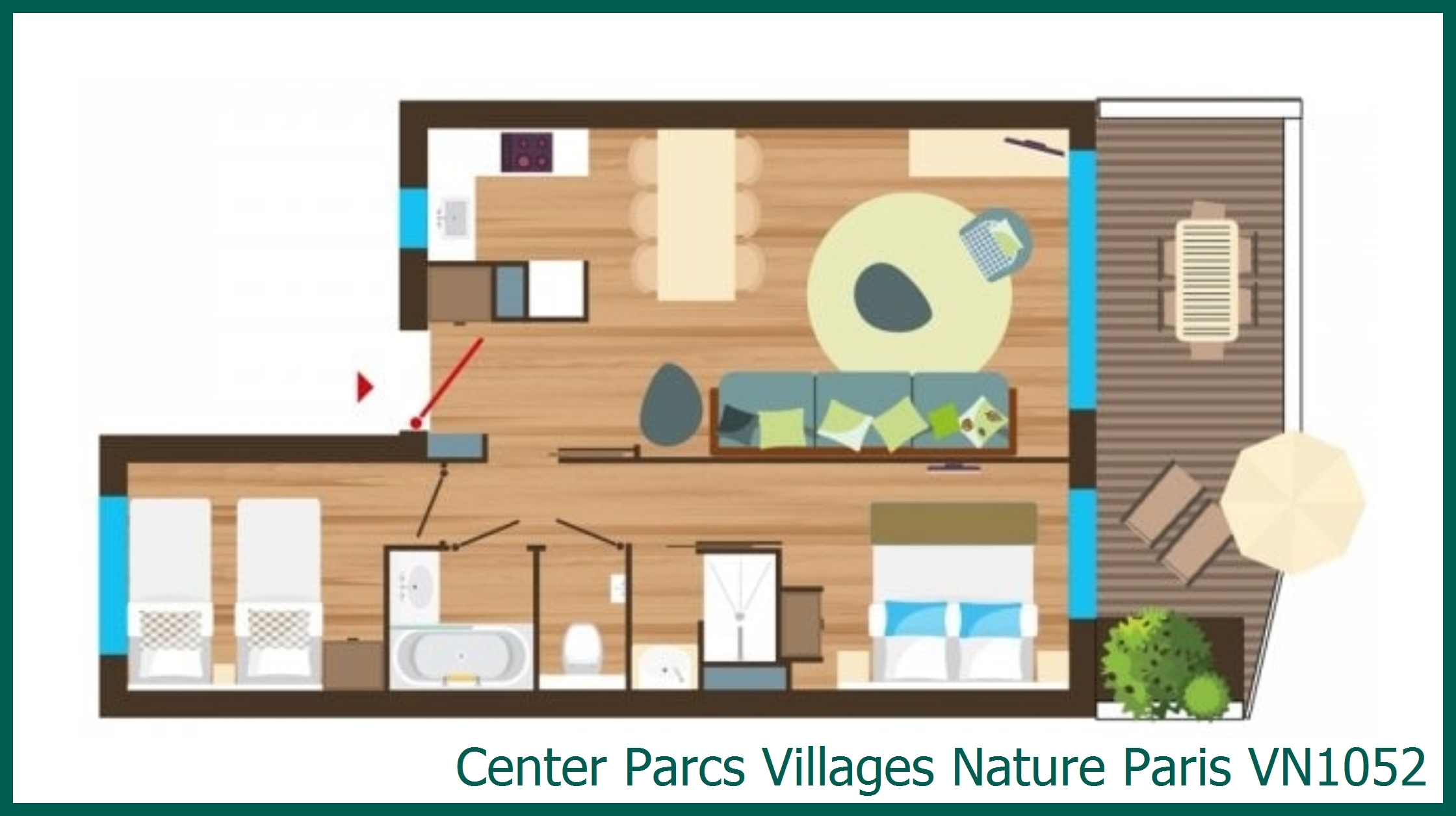 VN1052 in Villages Nature Paris