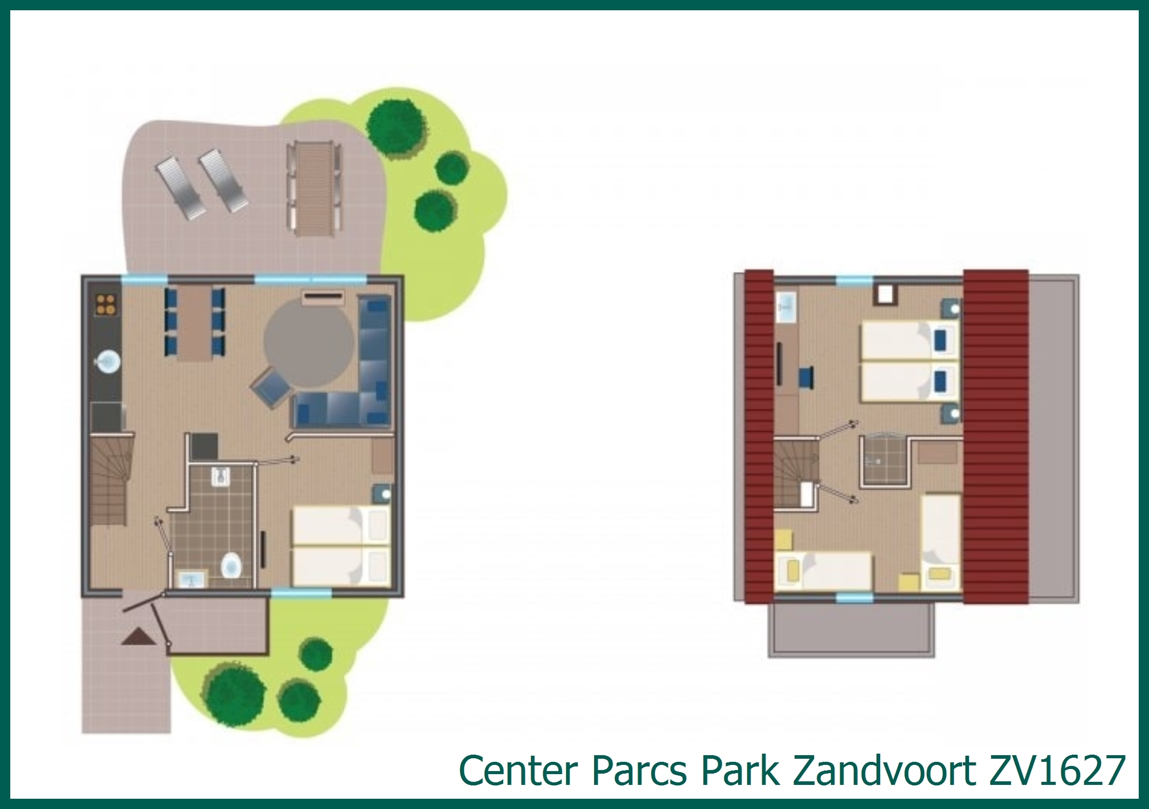 Premium-Ferienhaus rollstuhlgerecht ZV1627 in Park Zandvoort