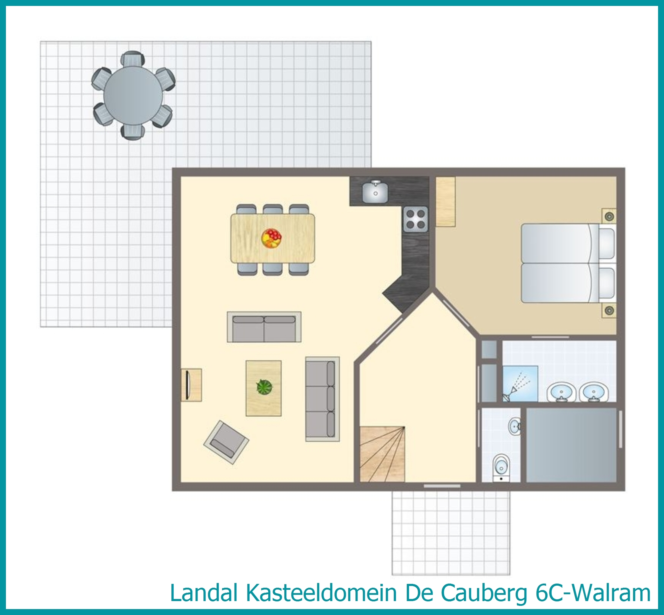 6-Personen-Villa 6C-Walram in Kasteeldomein De Cauberg