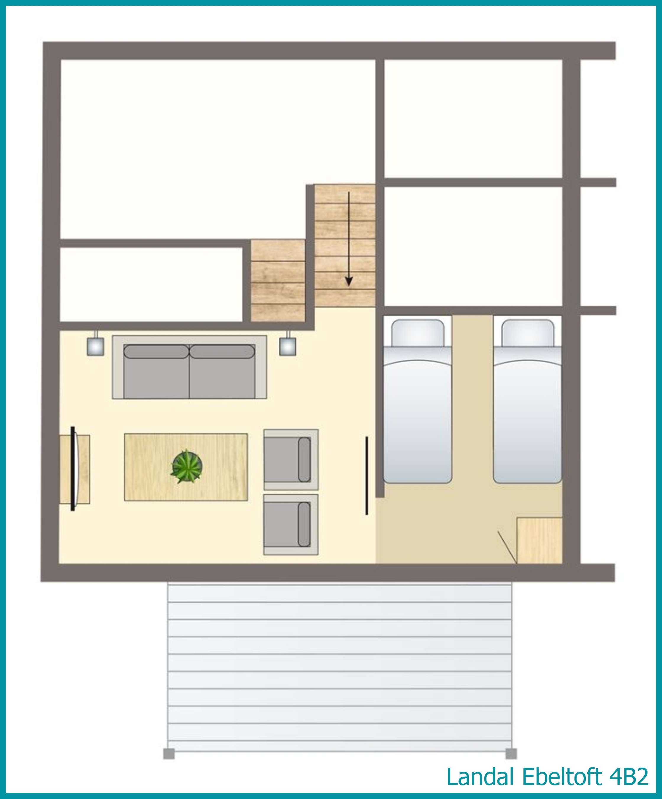 4-Personen-Ferienhaus 4B2 in Ebeltoft