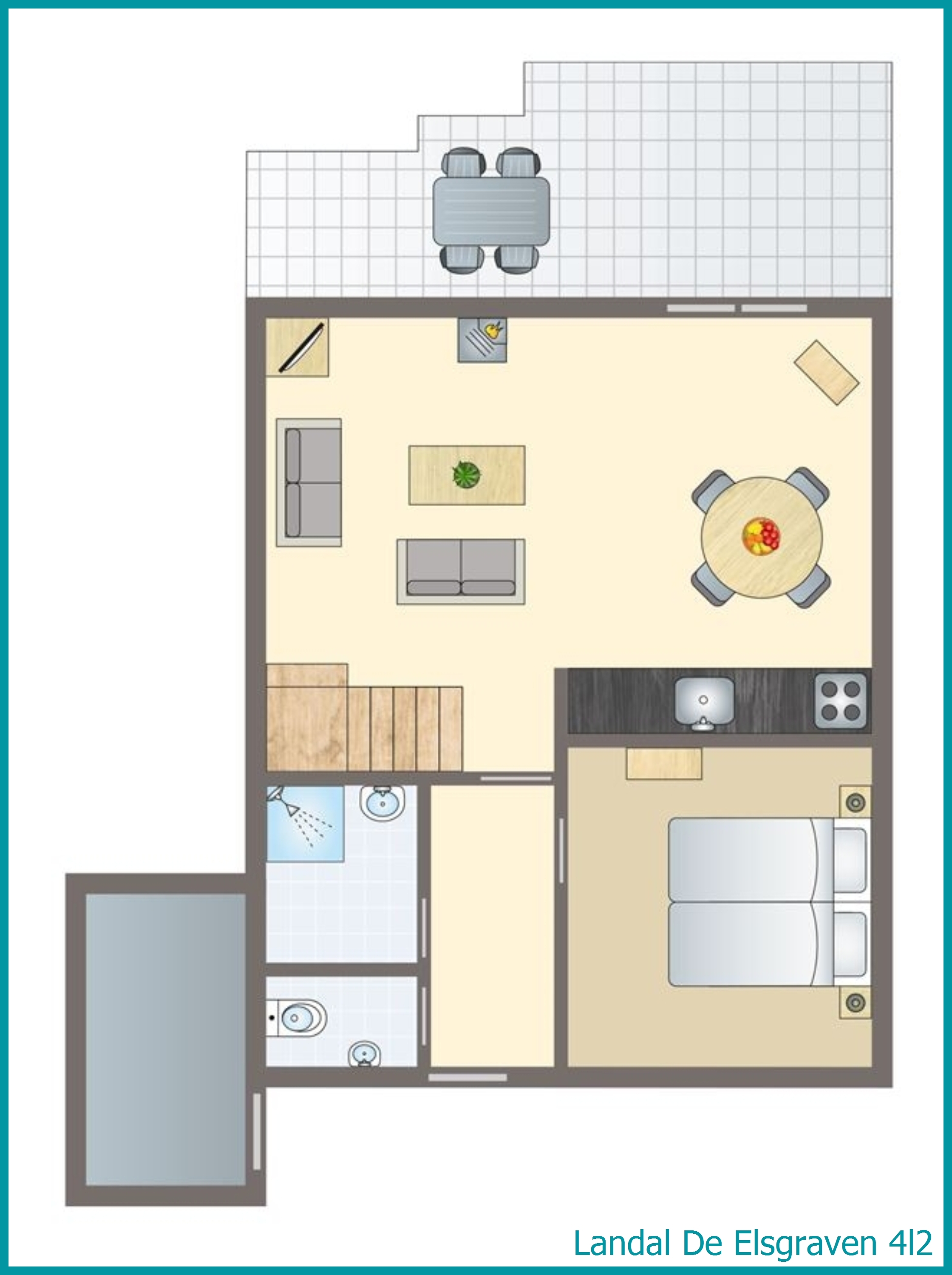 4-Personen-Ferienhaus 4l2 in De Elsgraven