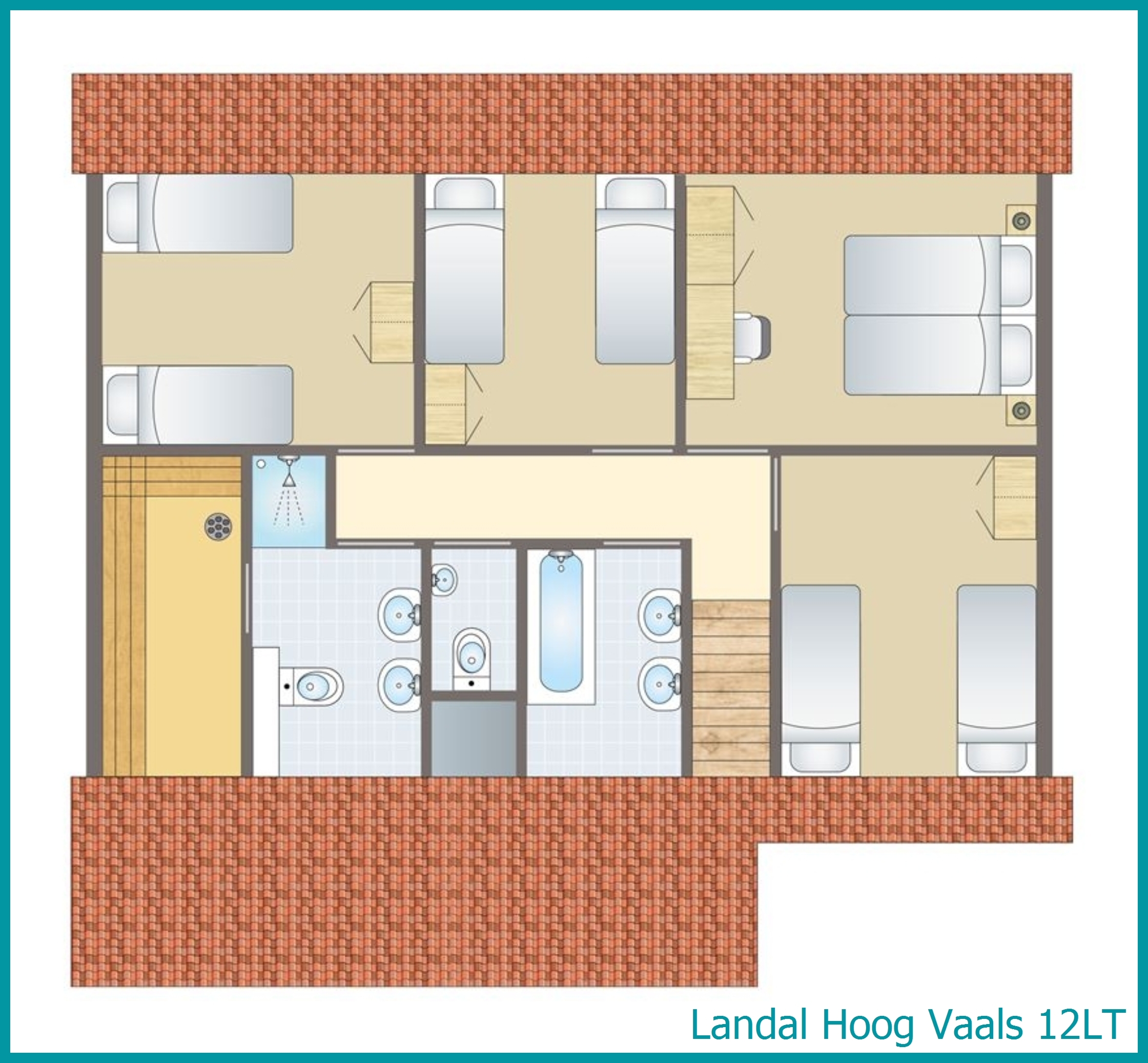 12-Personen-Ferienhaus, Barrierefrei+ 12LT in Hoog Vaals