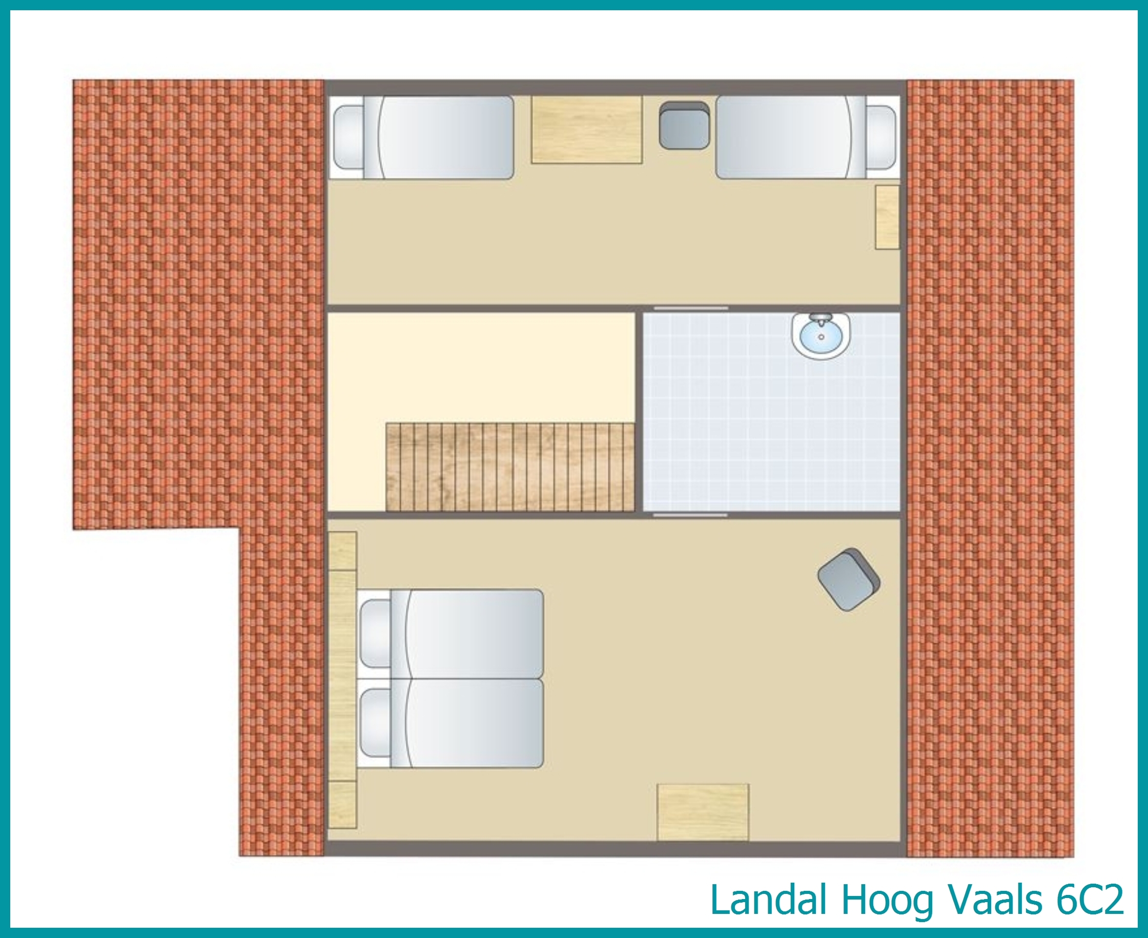 6-Personen-Ferienhaus 6C2 in Hoog Vaals