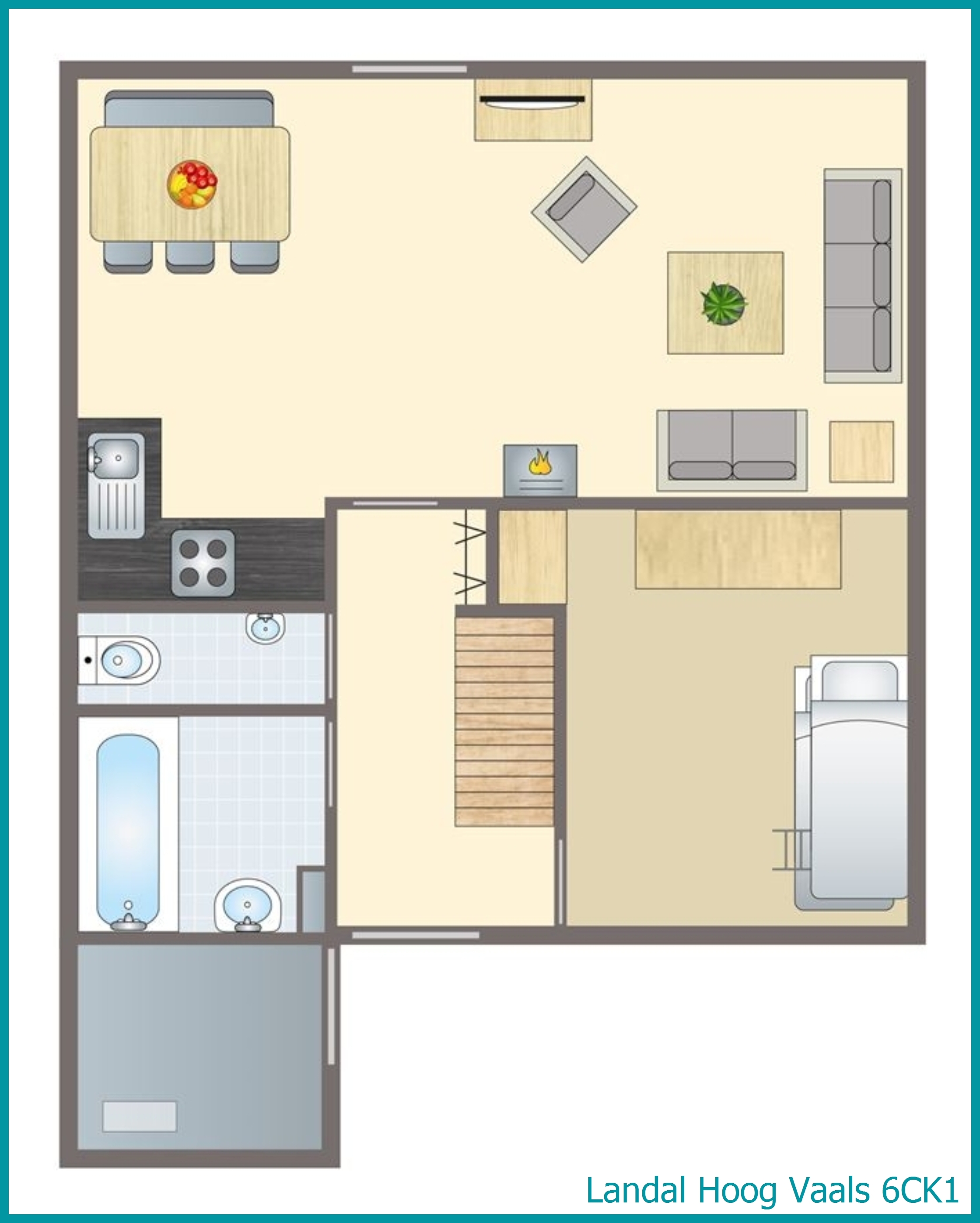 6-Personen-Kinder-Ferienhaus 6CK1 in Hoog Vaals