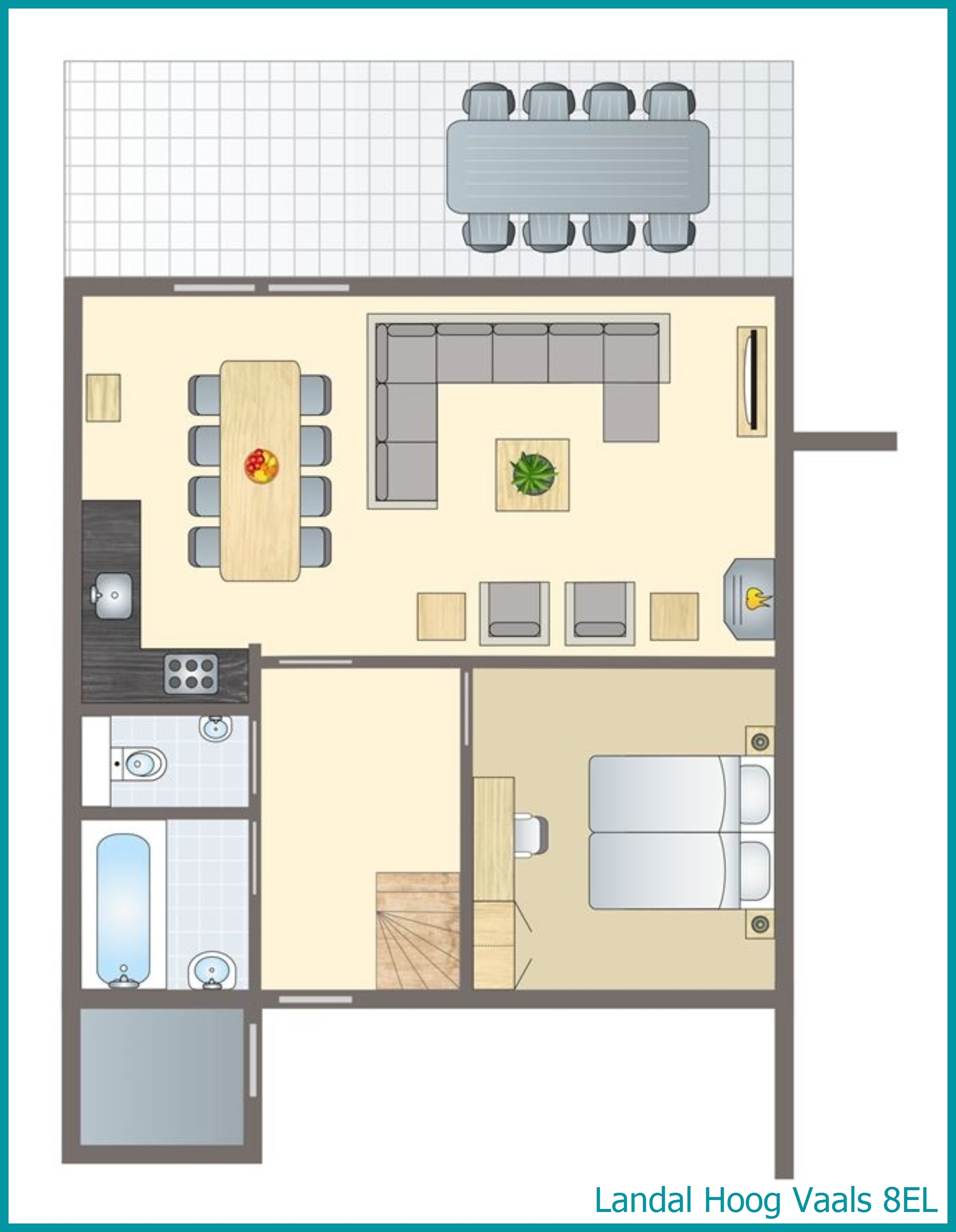 8-Personen-Ferienhaus 8EL in Hoog Vaals