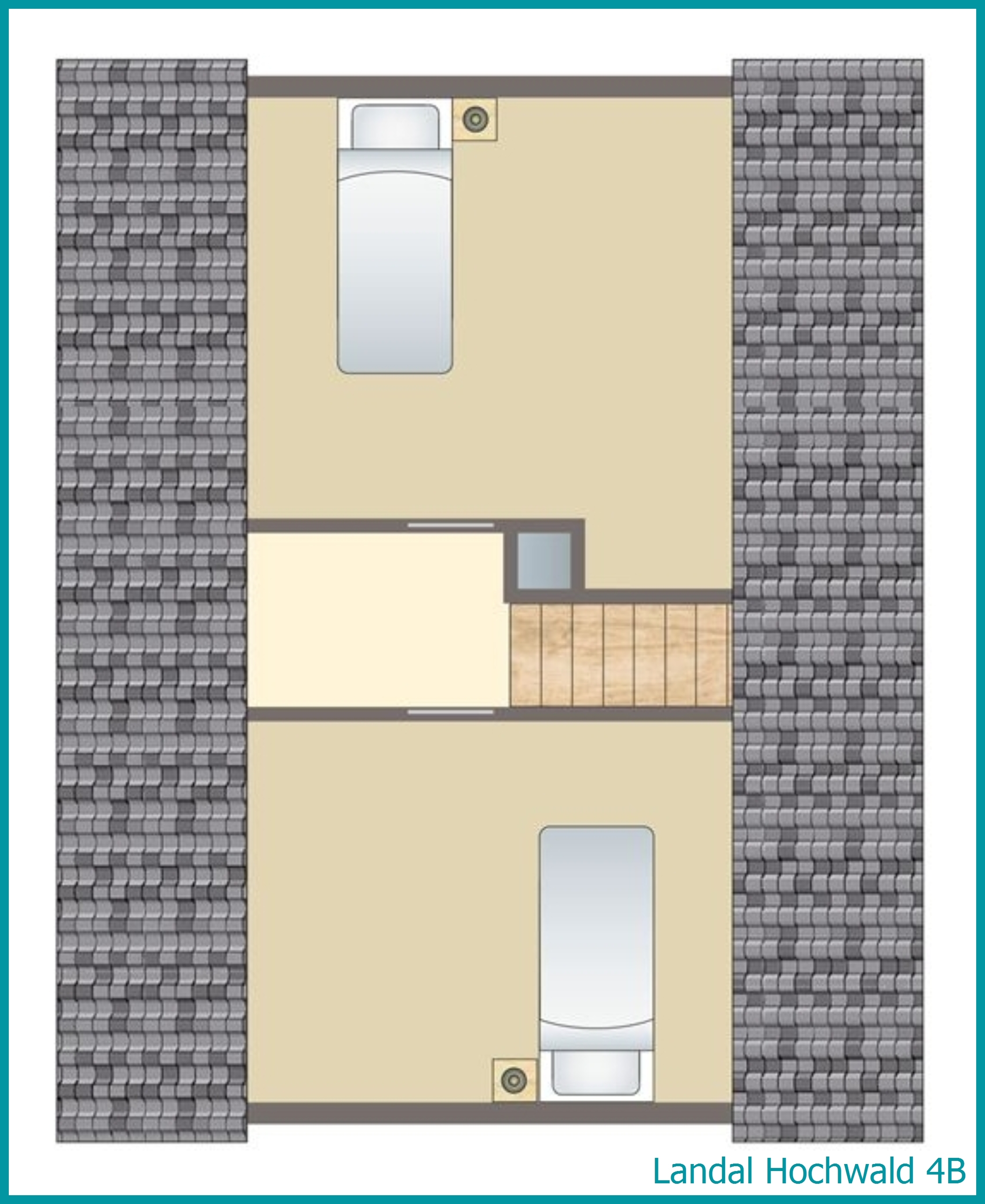 bungalow 4 personnes 4B à Hochwald