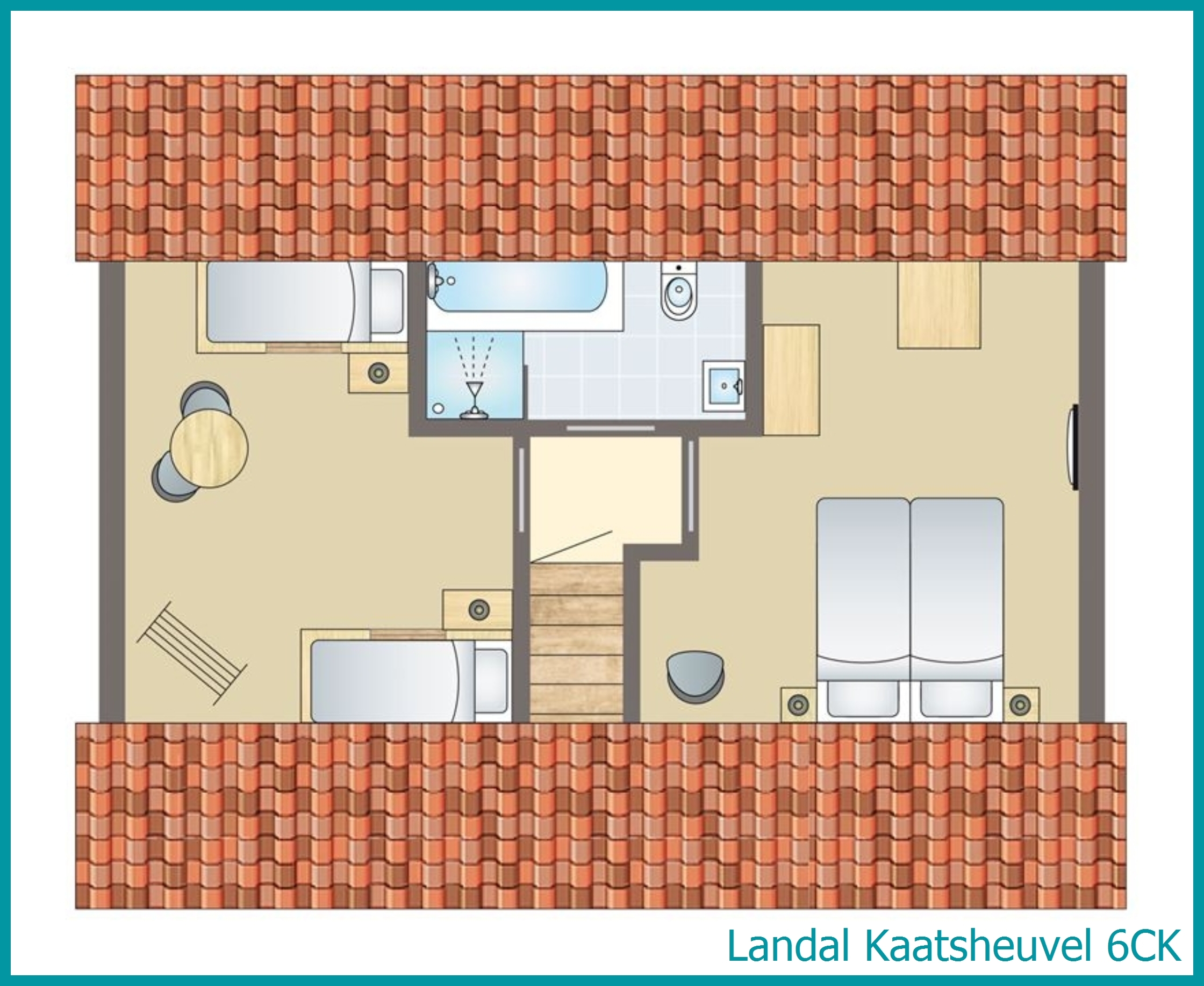 6-Personen-Kinder-Ferienhaus 6CK in Kaatsheuvel