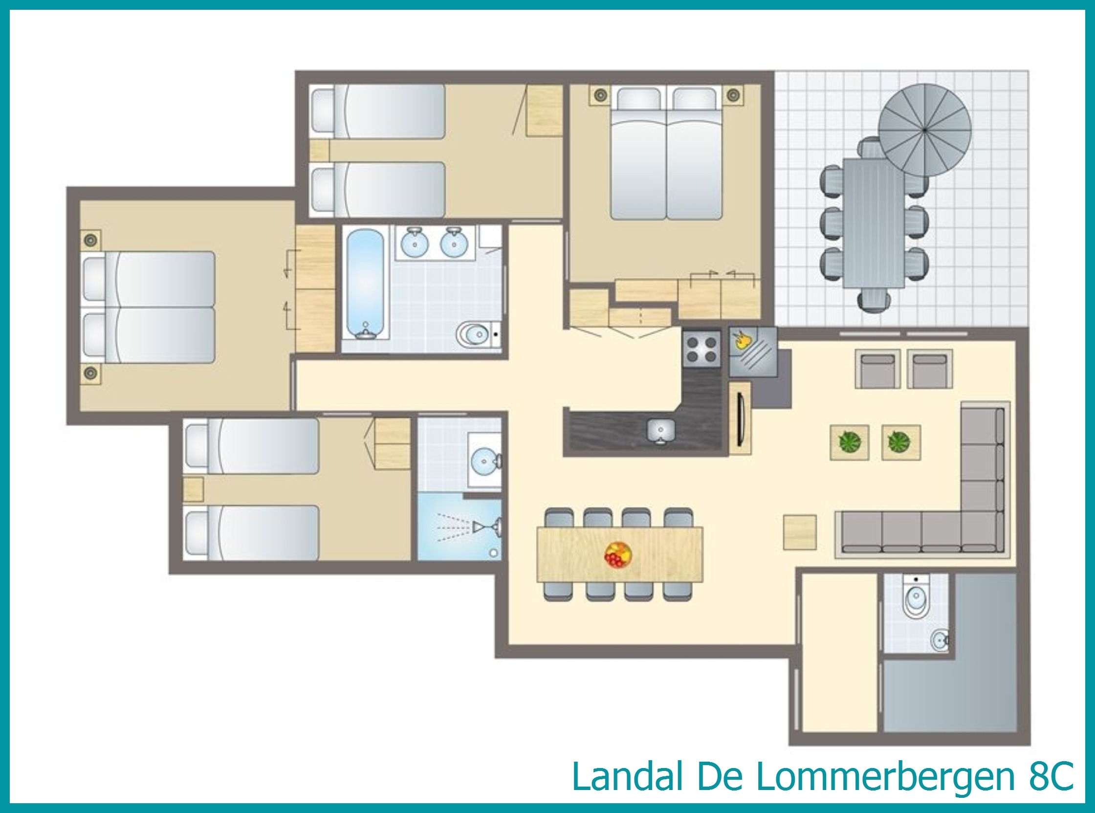 Bungalow 8C à De Lommerbergen