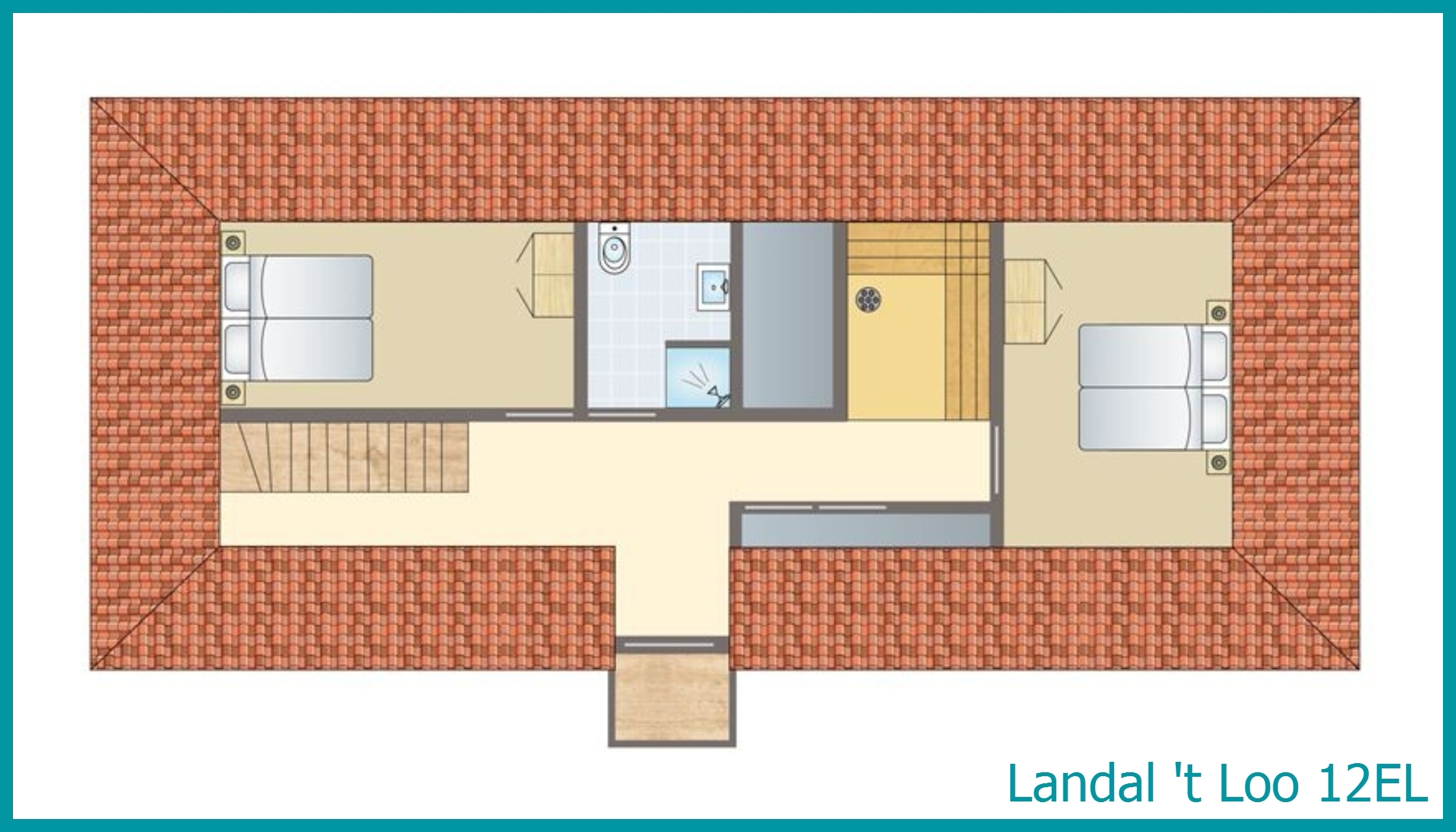 12-Personen-Ferienhaus 12EL in 't Loo