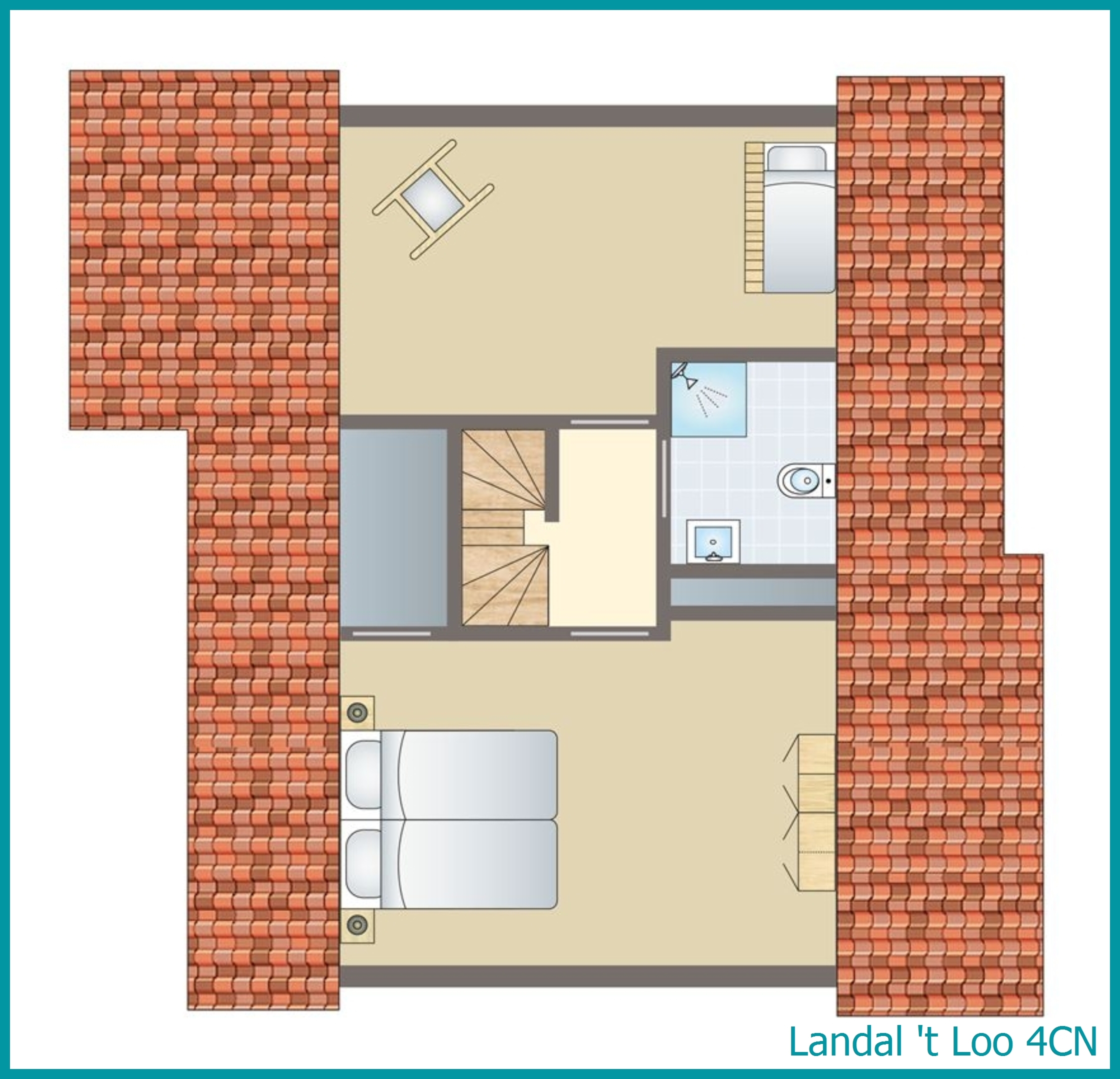 4-Personen-Baby-Ferienhaus 4CN in 't Loo