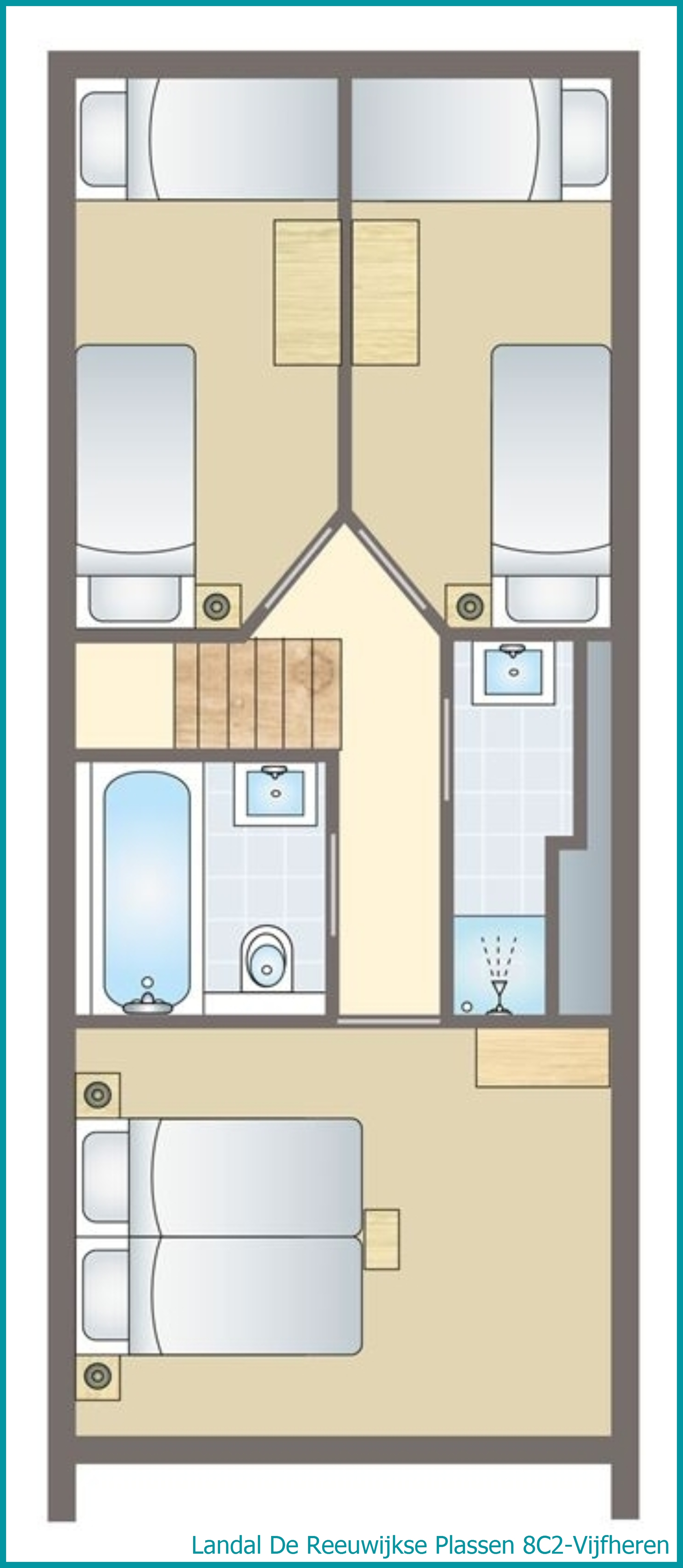 8-Personen-Wasserhaus 8C2-Vijfheren in De Reeuwijkse Plassen
