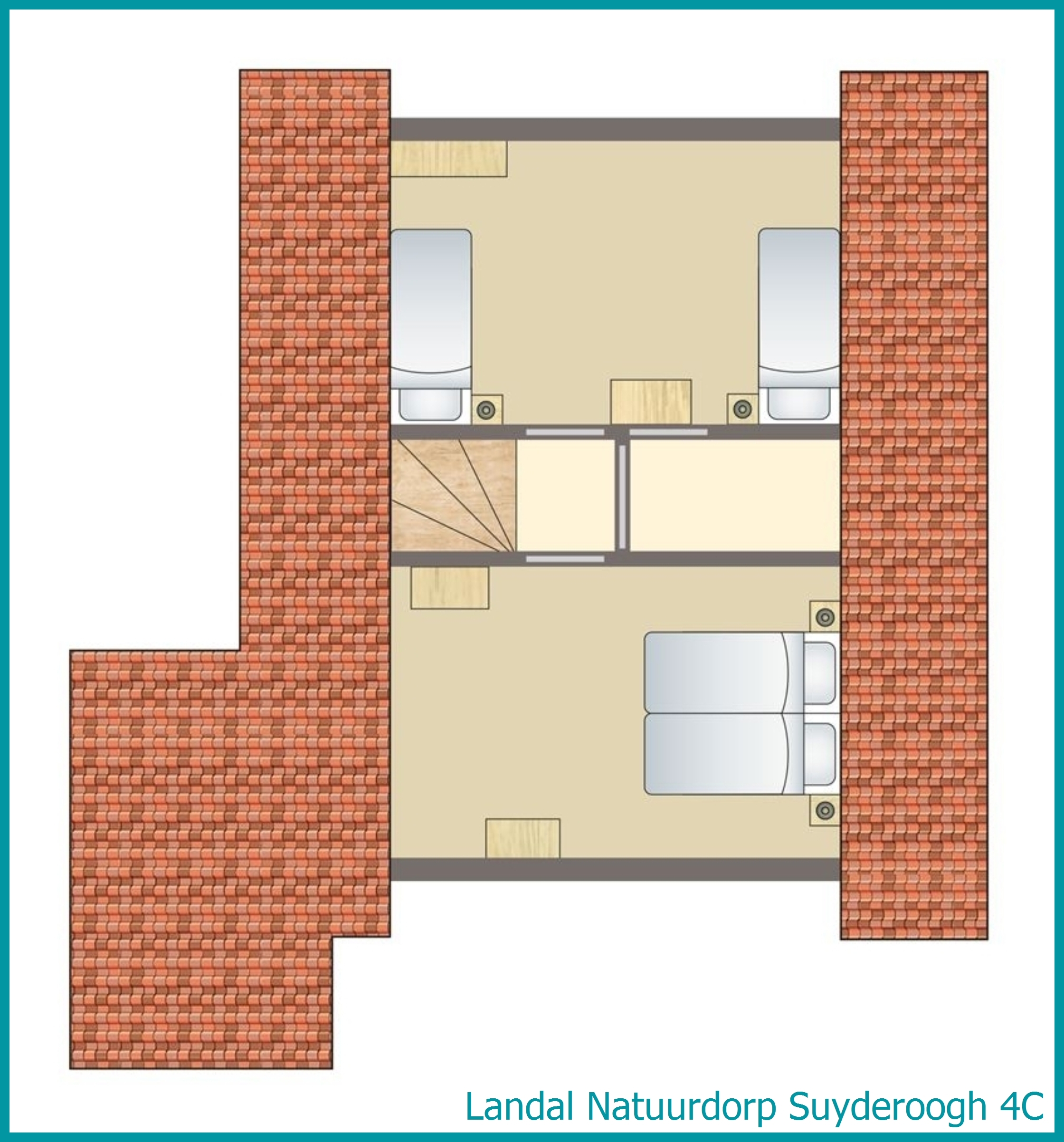 4-Personen-Ferienhaus 4C in Natuurdorp Suyderoogh