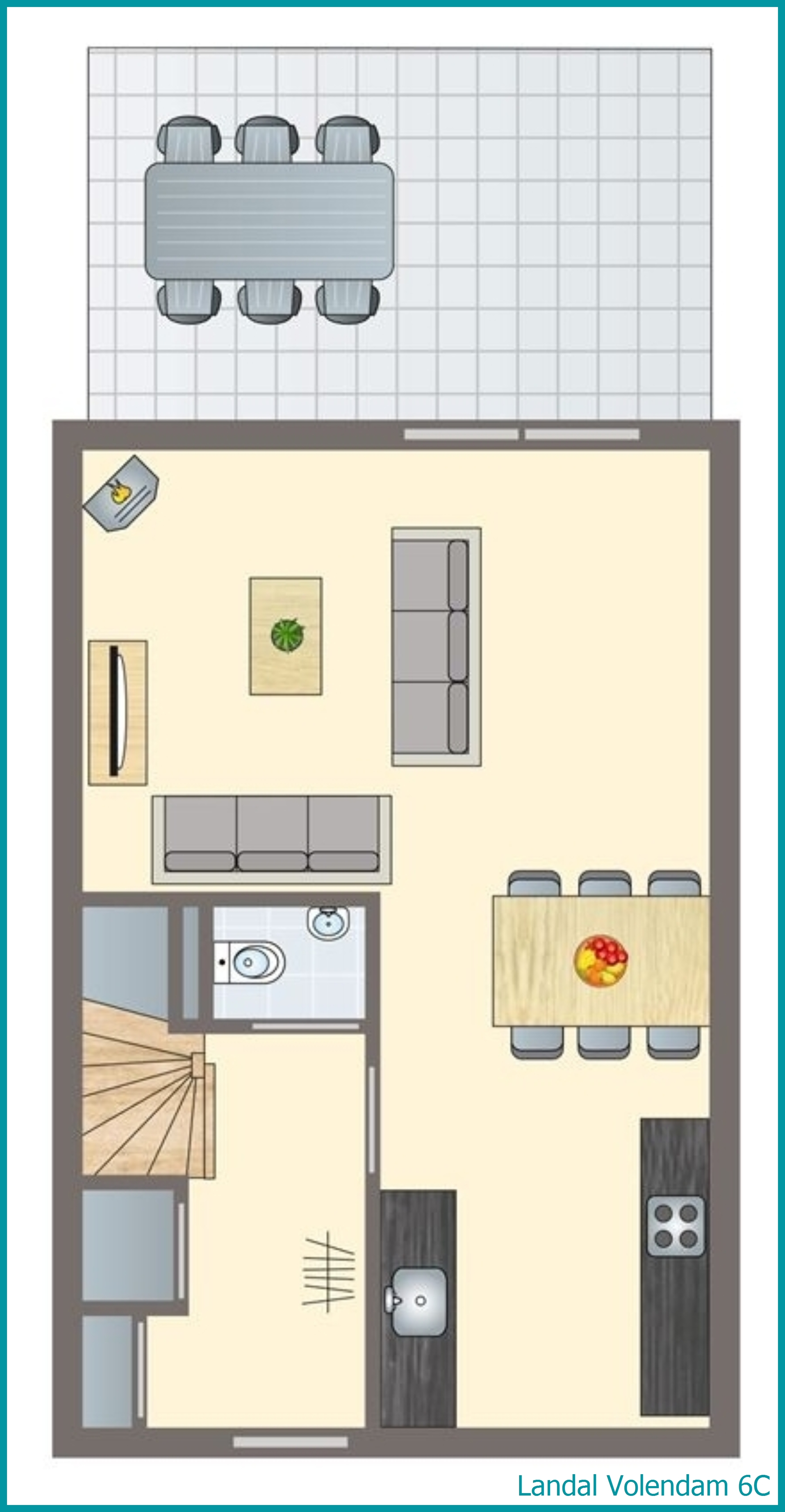 6-Personen-Ferienhaus 6C in Volendam