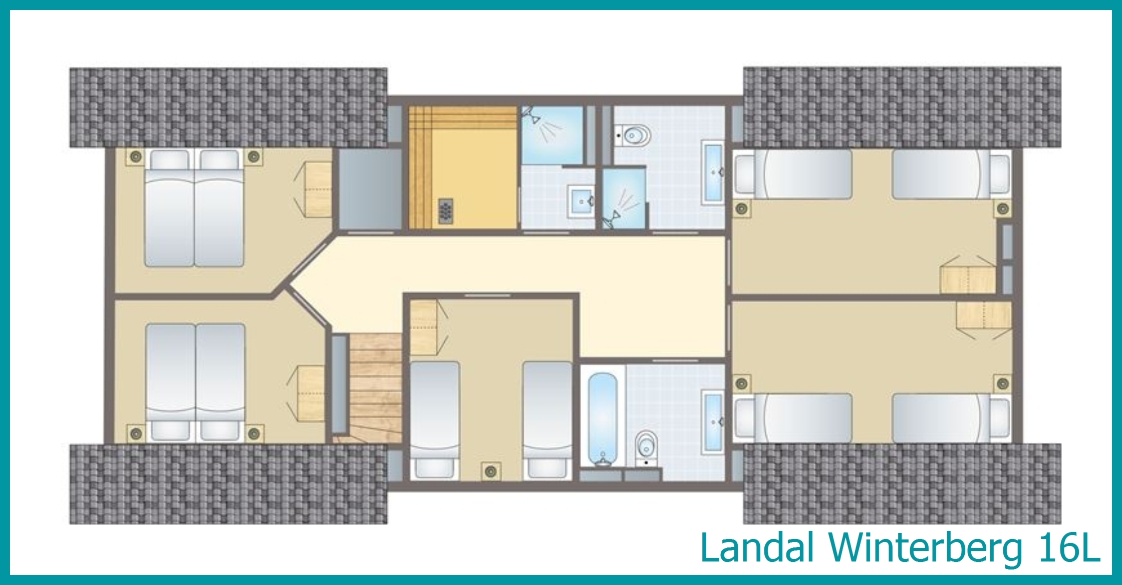 16-Personen-Ferienhaus 16L in Winterberg