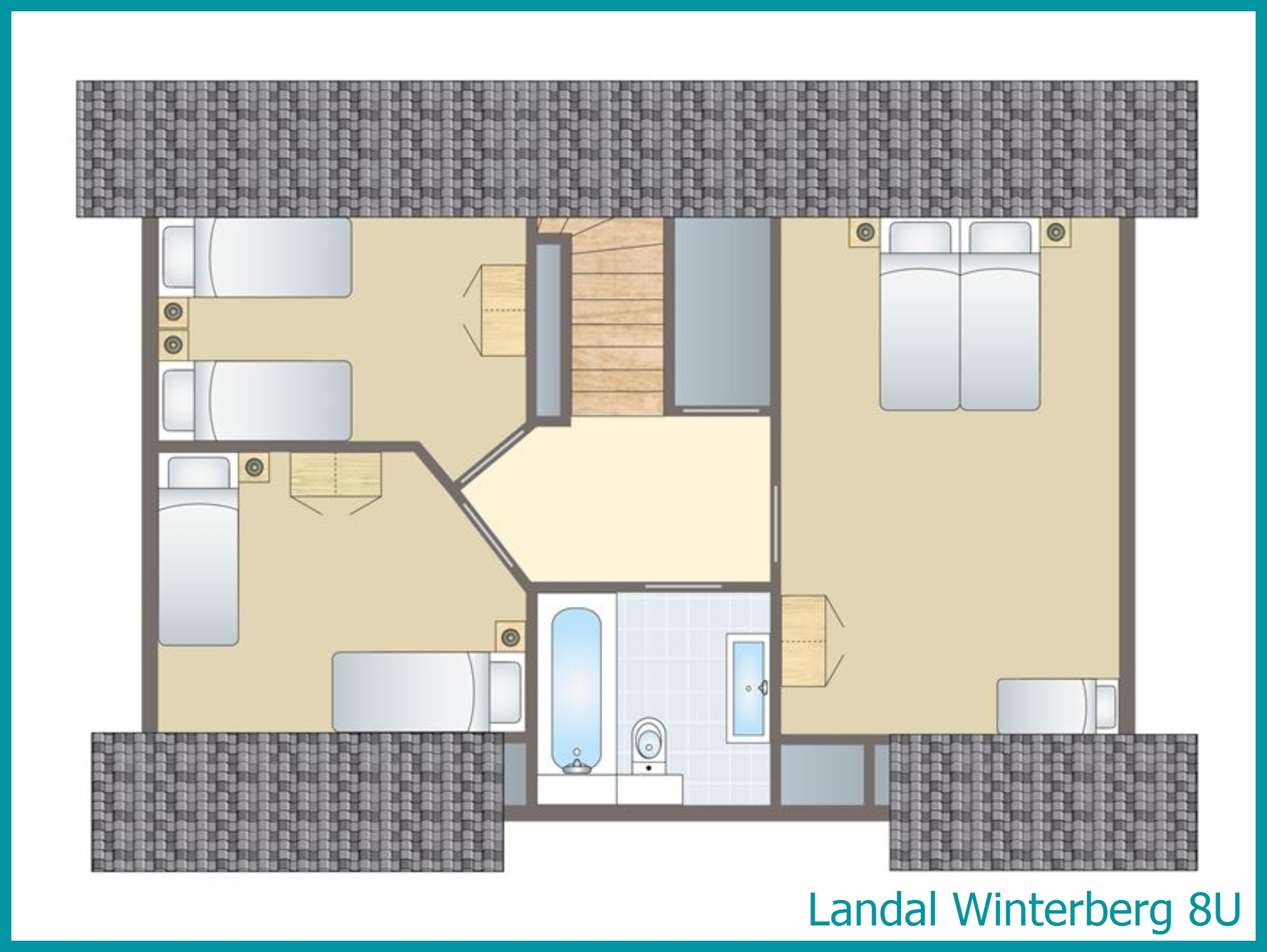 8-Personen-Ferienhaus 8U in Winterberg
