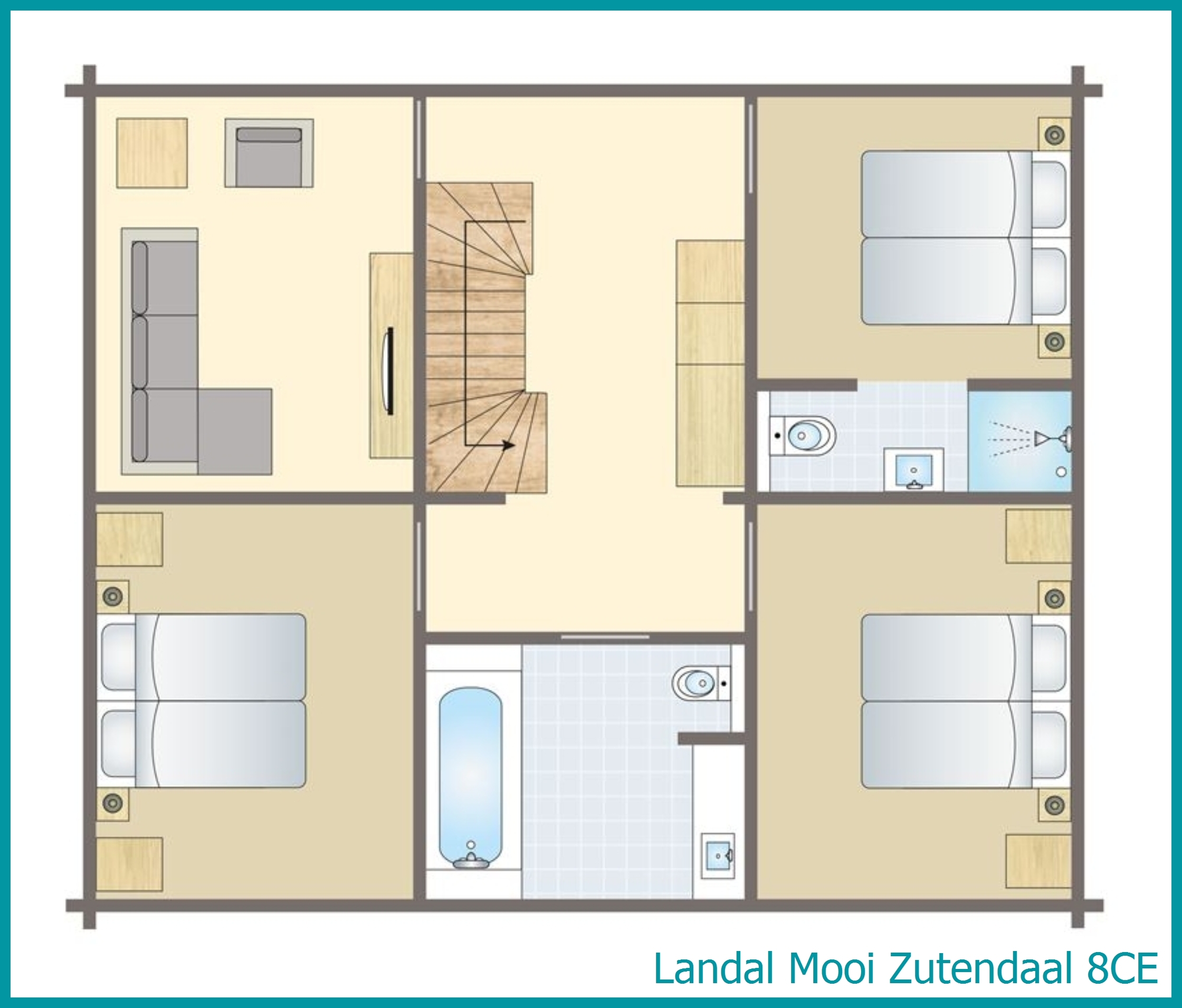8-Personen-Villa 8CE in Mooi Zutendaal