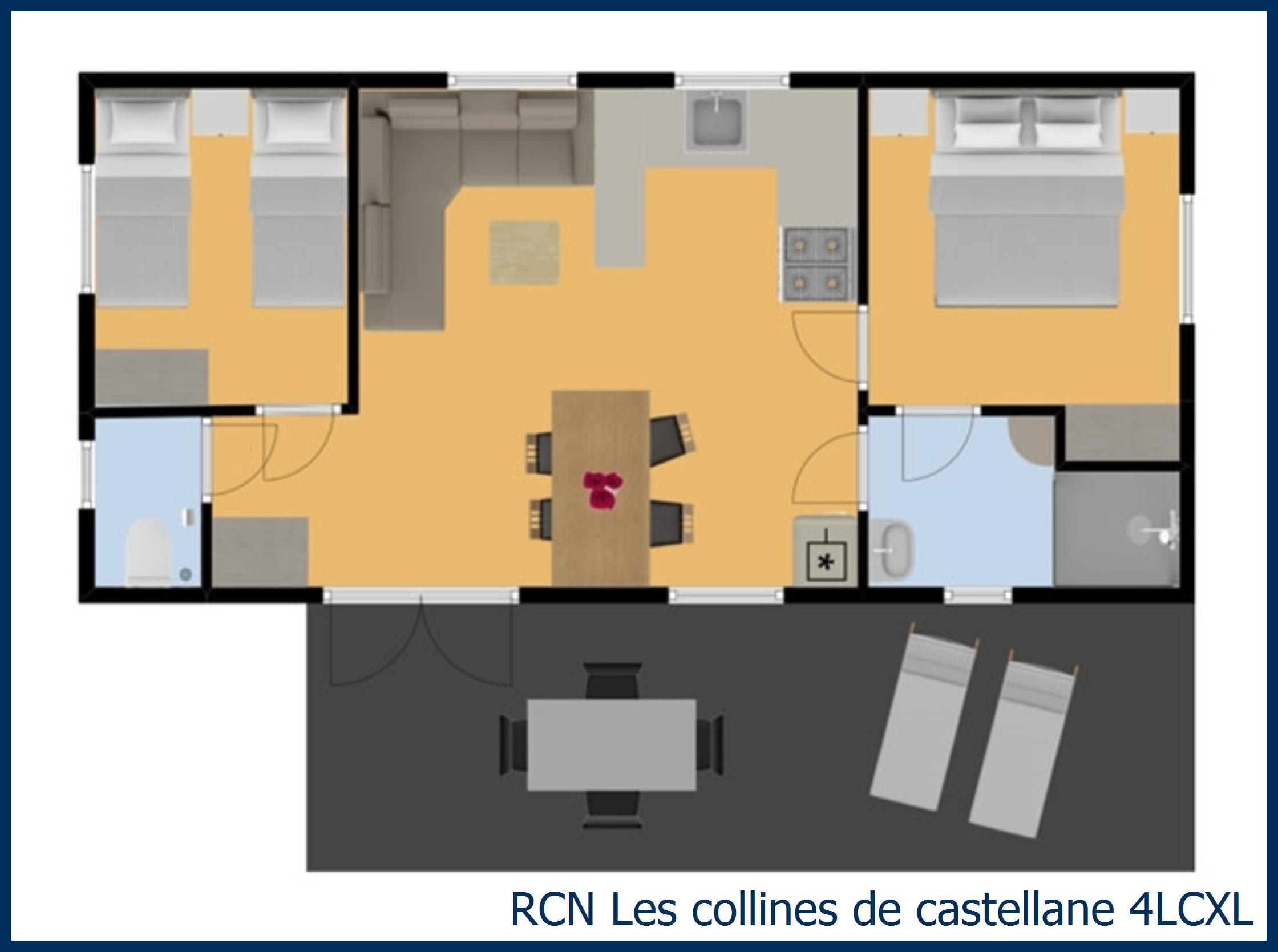 Mobil home origan 4LCXL à Les Collines de Castellane