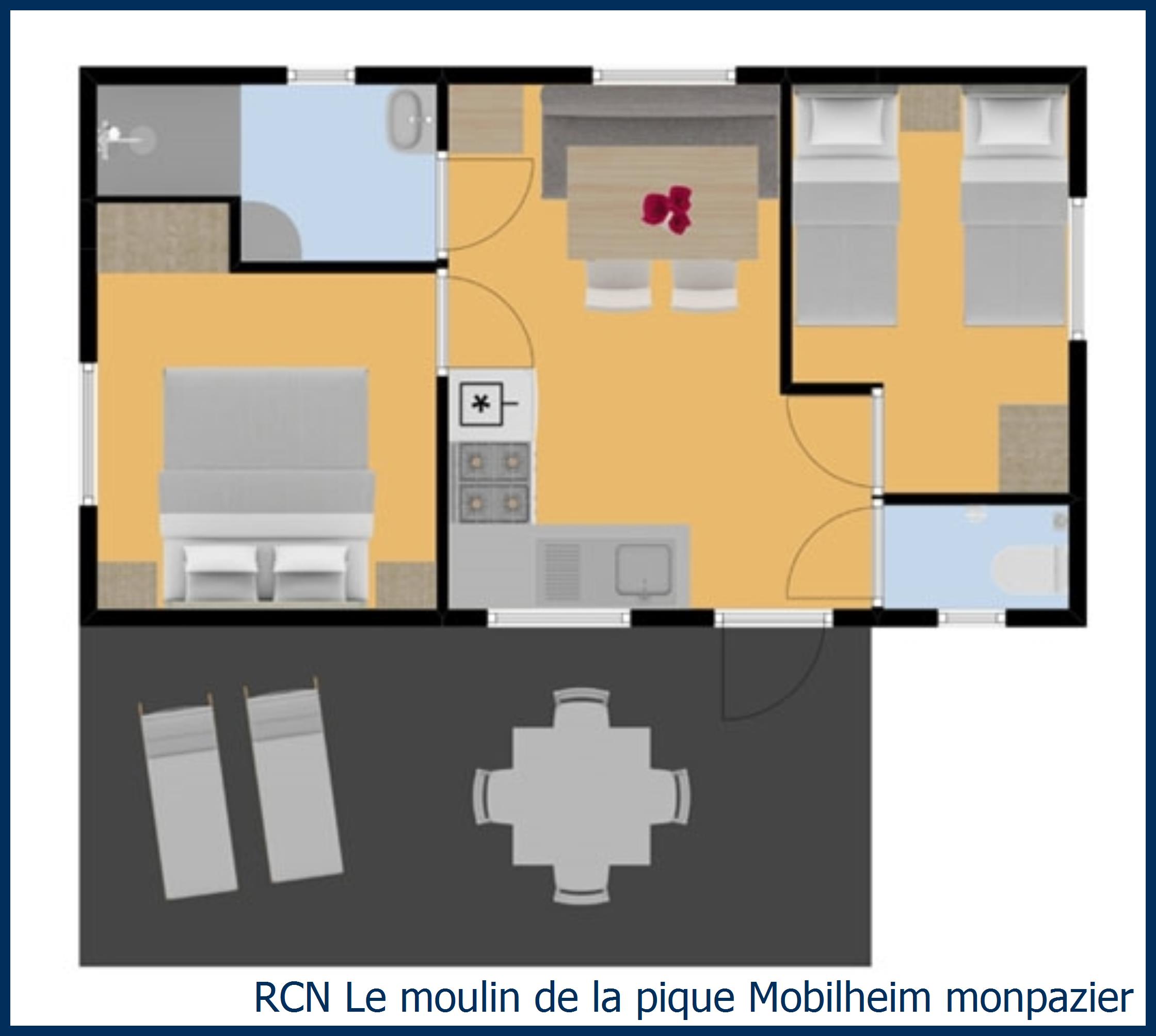 Kindermobilheim Mobilheim monpazier in Le Moulin de la Pique