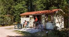 Cabane en bois de camping de avondster à RCN De Noordster