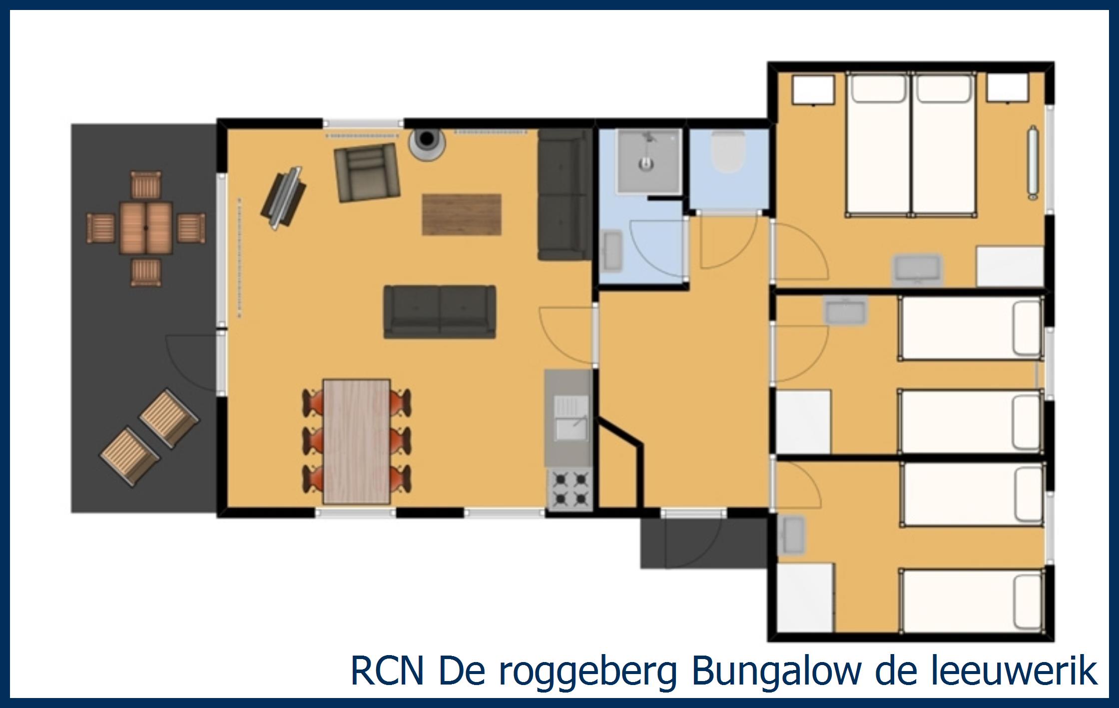 Ferienhaus de leeuwerik in De Roggeberg