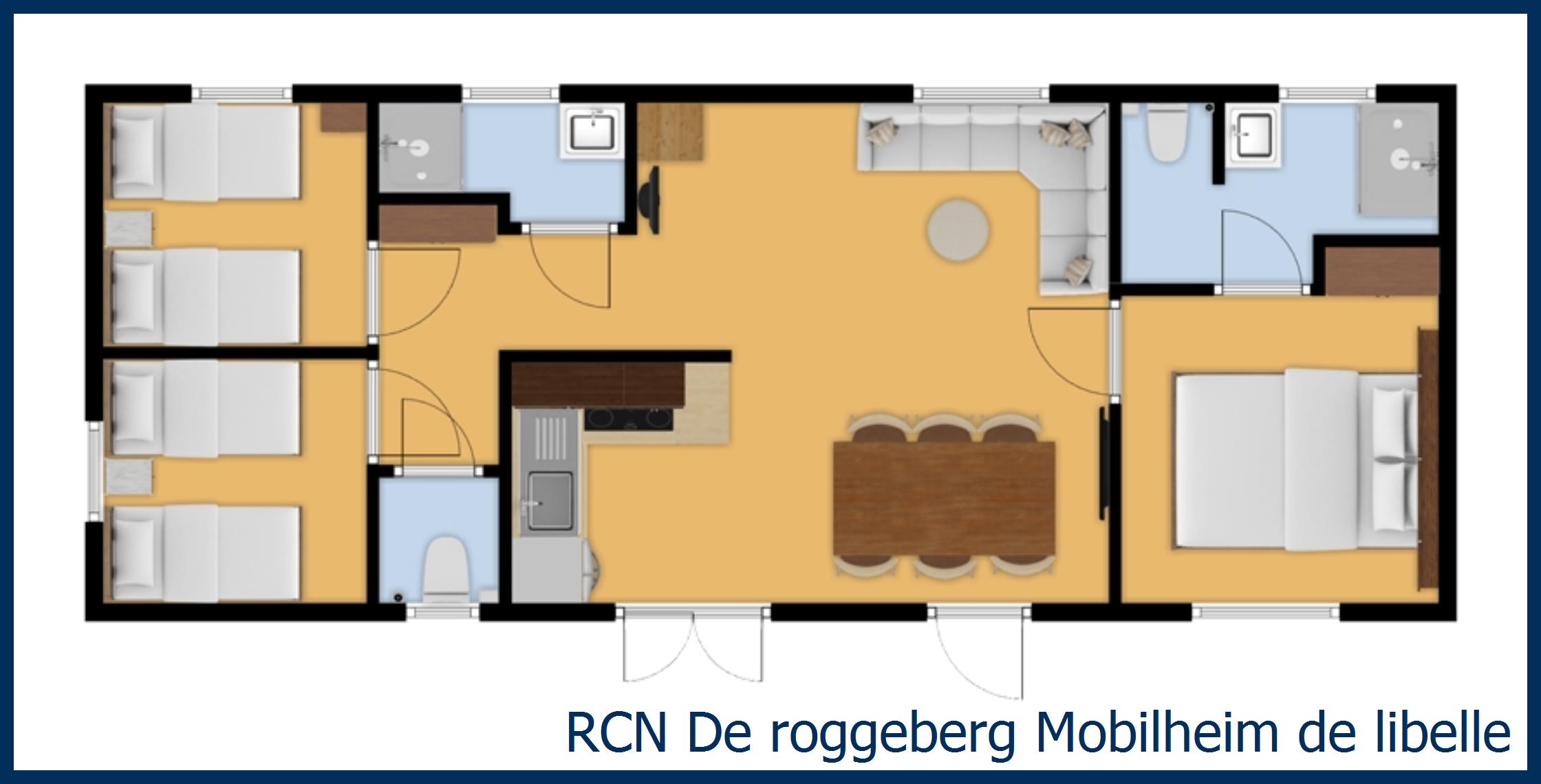 Kindermobilheim Mobilheim de libelle in De Roggeberg