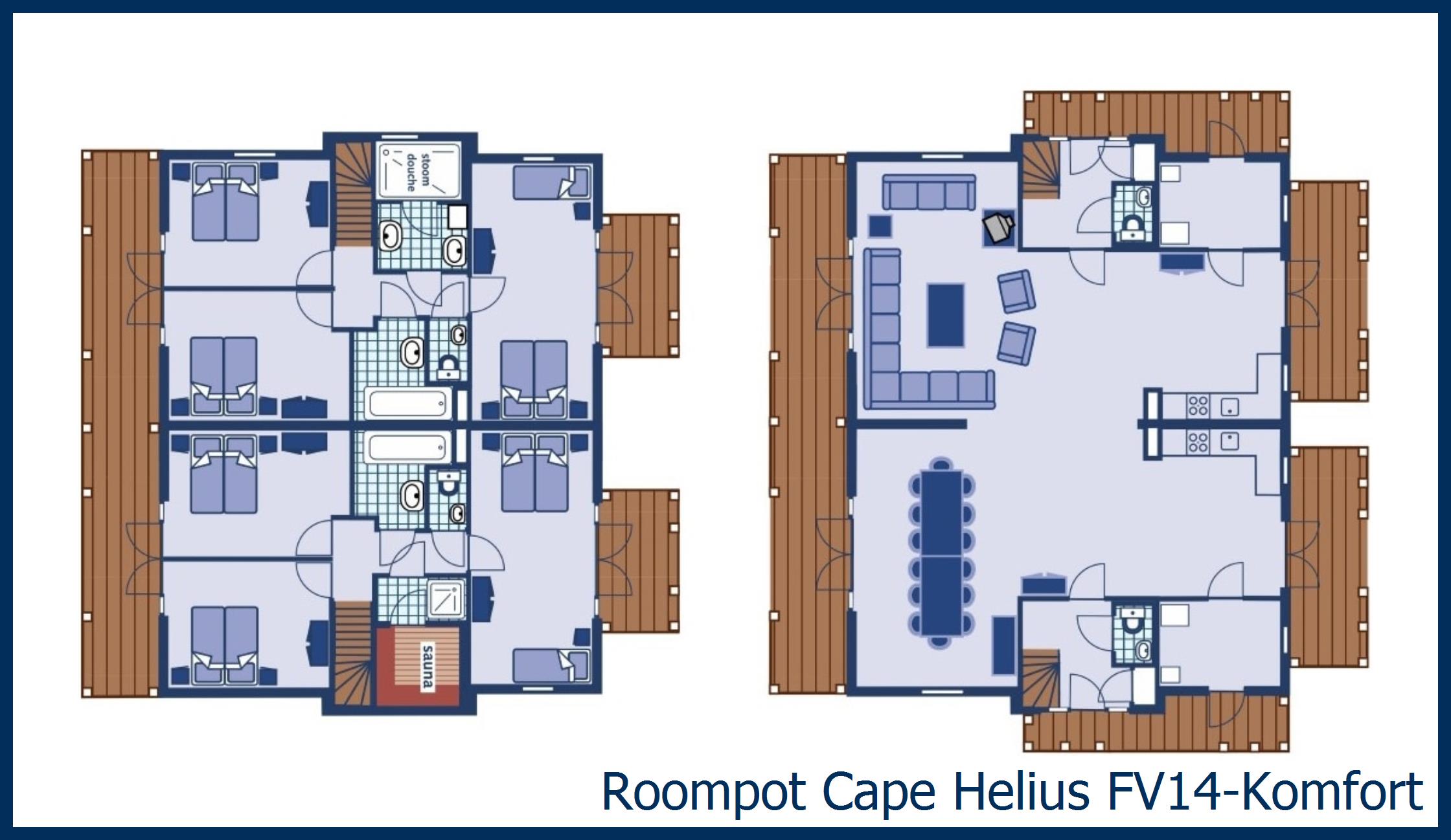 Bungalow FV14-Komfort in Cape Helius